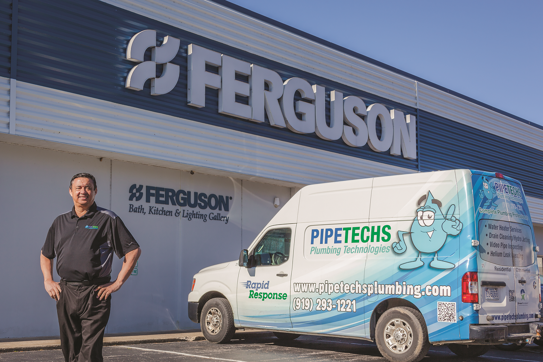 Dale Nichols, owner of Pipetechs