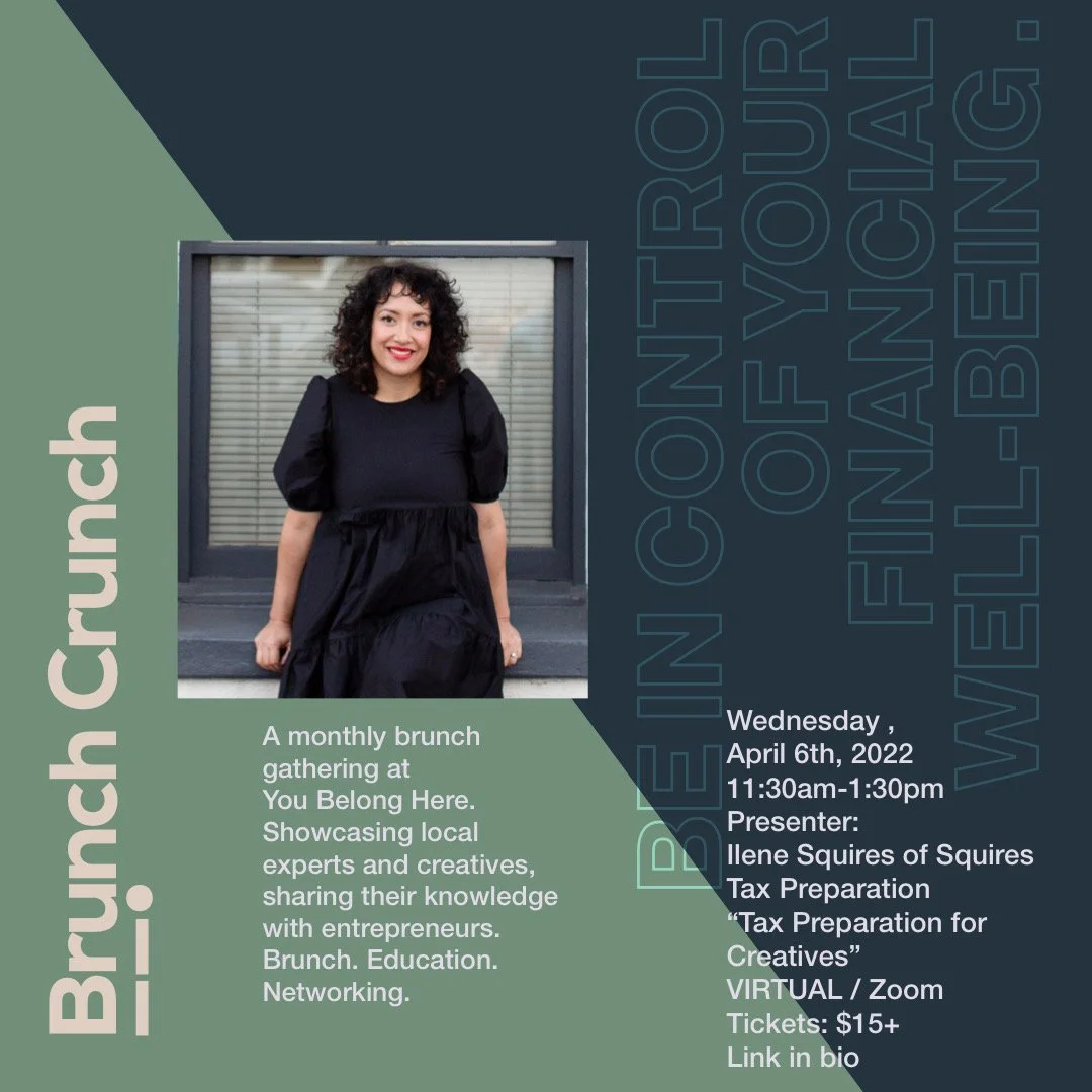 Brunch Crunch 07: Tax Preparation for Creatives