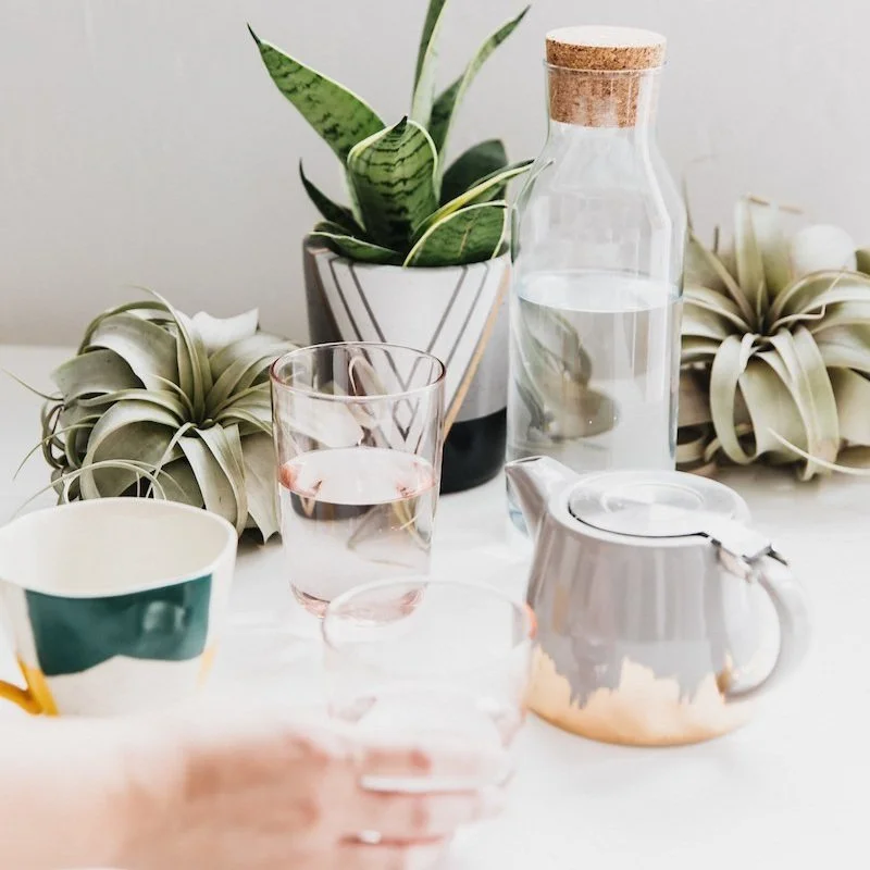 Coffee, Tea, Filtered Water