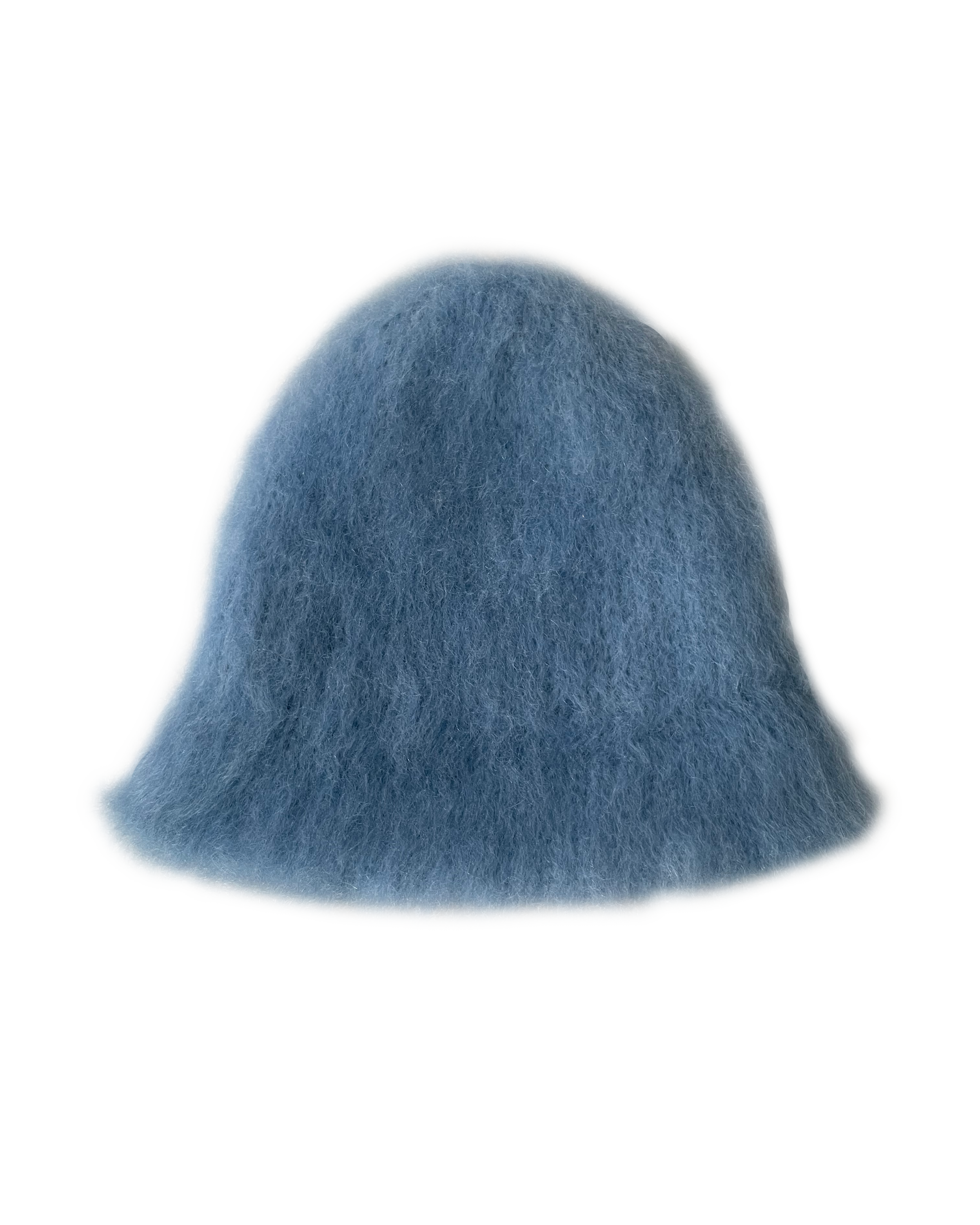 — blue Taillere – baby mohair beanie brushed