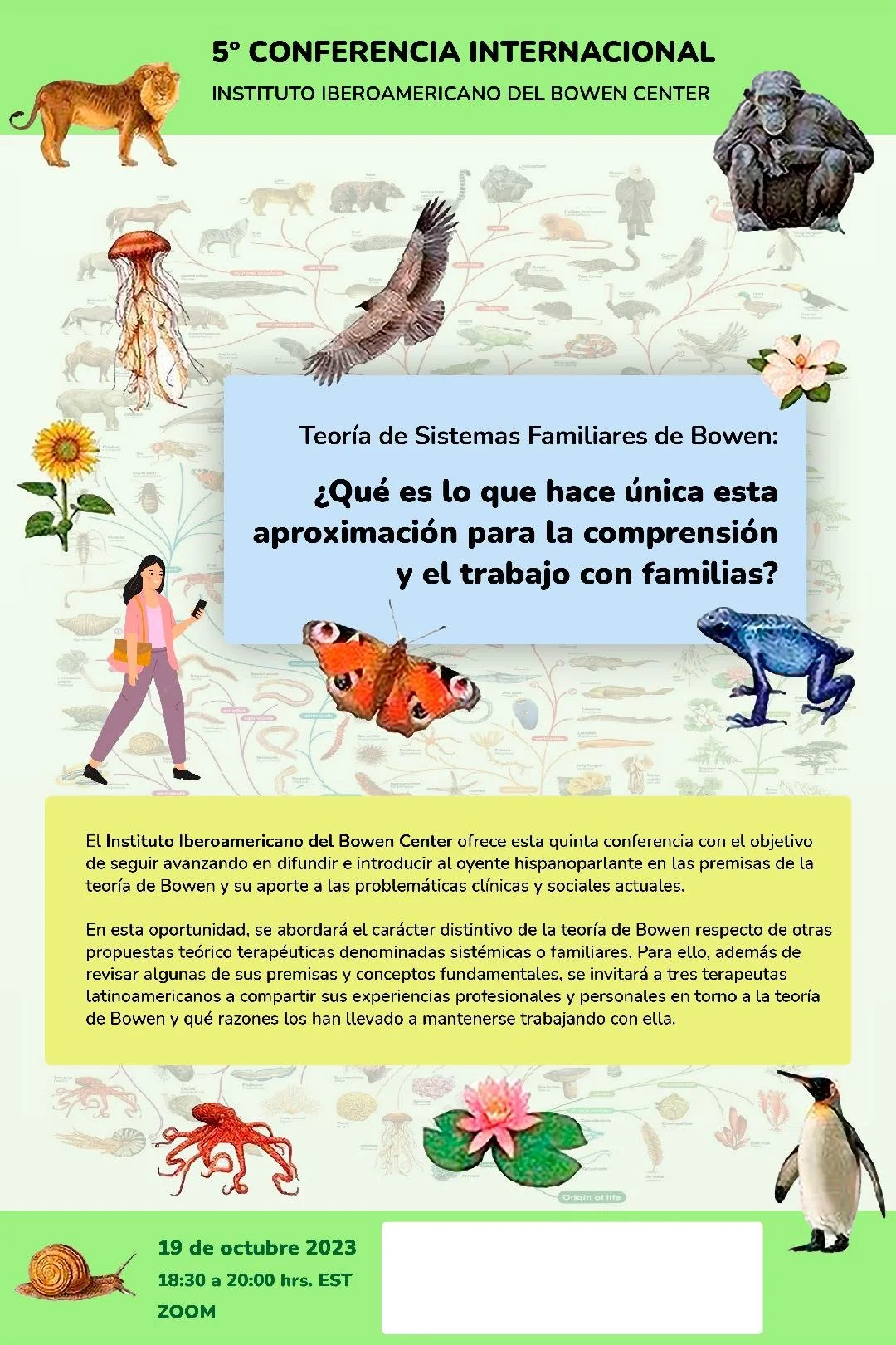 5ta Conferencia Internacional Instituto Iberoamericano del Bowen Center 