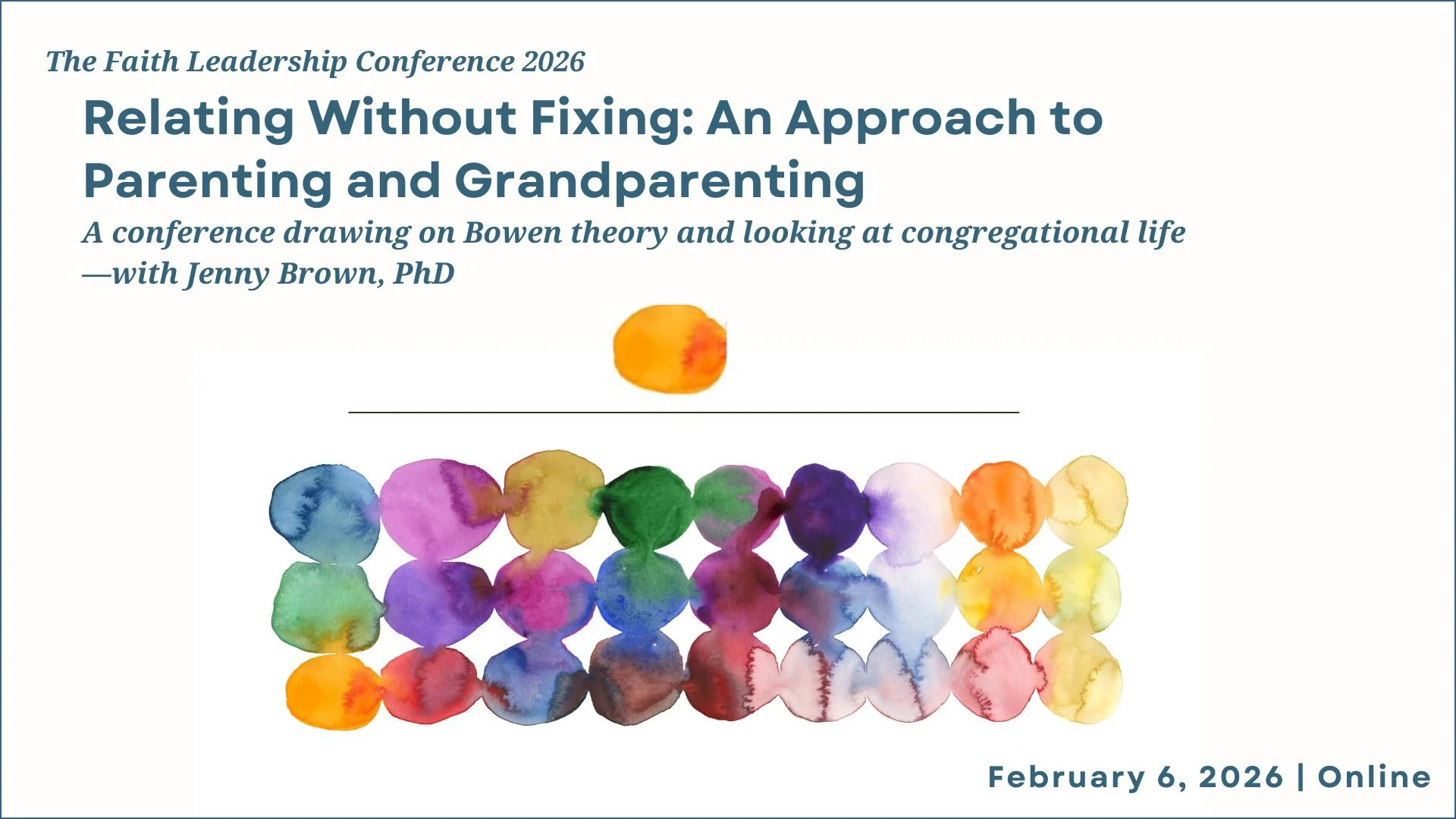 The 2026 Faith Leadership Conference