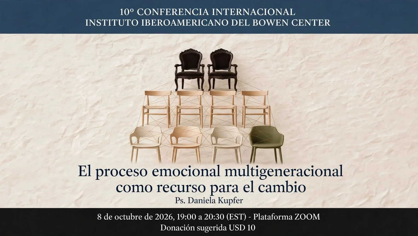 10° Conferencia Internacional Instituto Iberoamericano del Bowen Center 