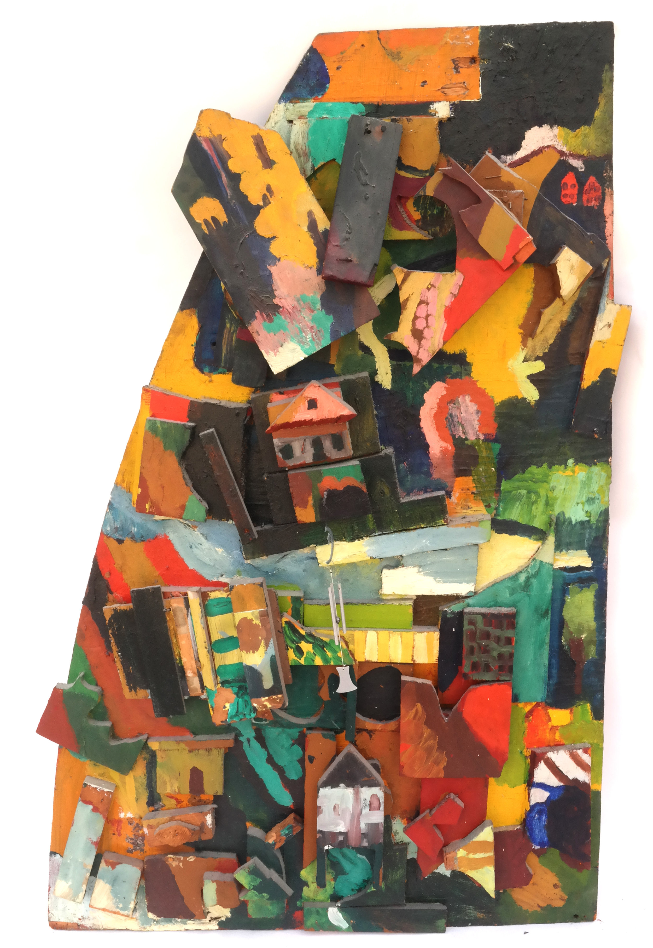 Lot 13 - Shirley Kaplan, Small Village