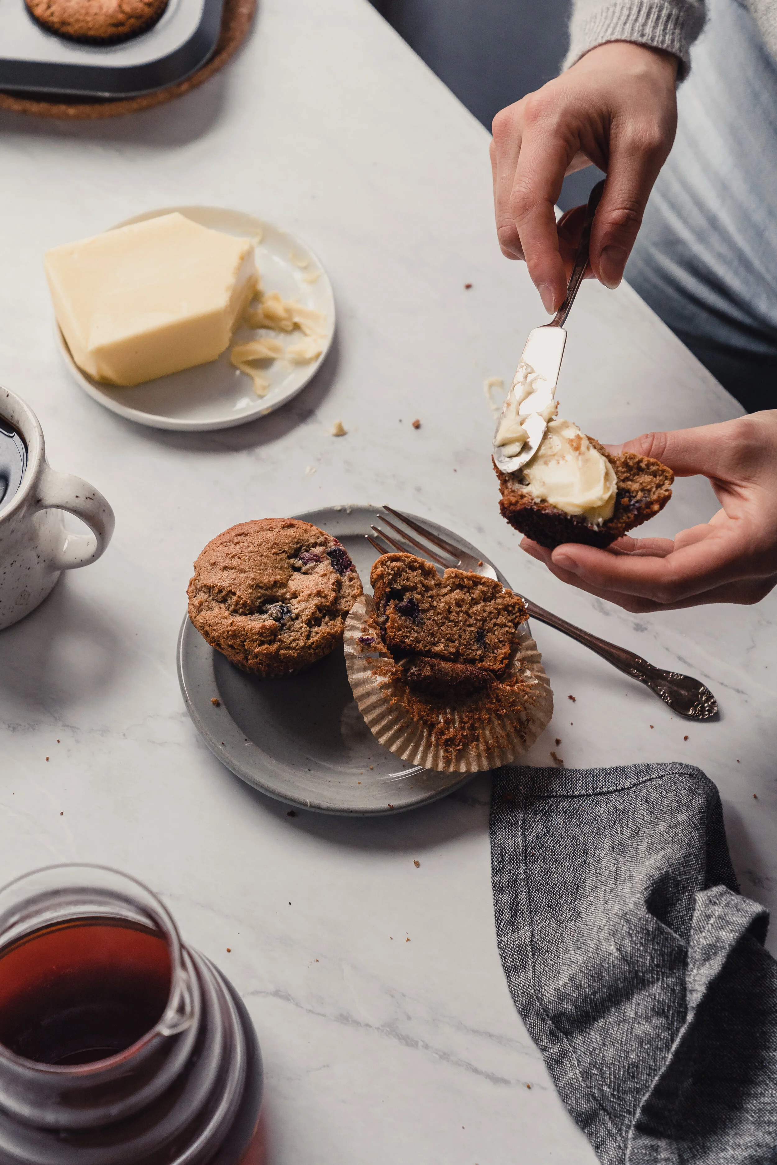 Collagen Blueberry Muffins