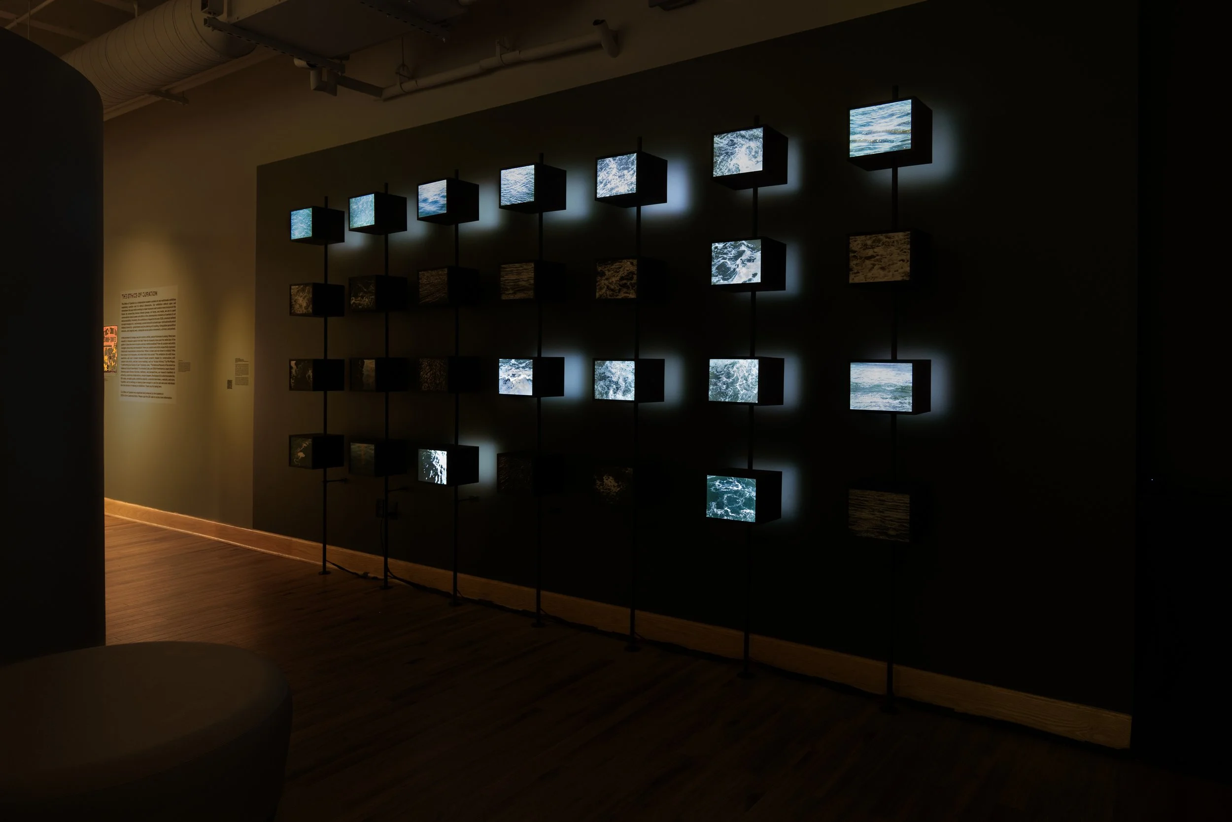  Installation (photography, light, and sound) 