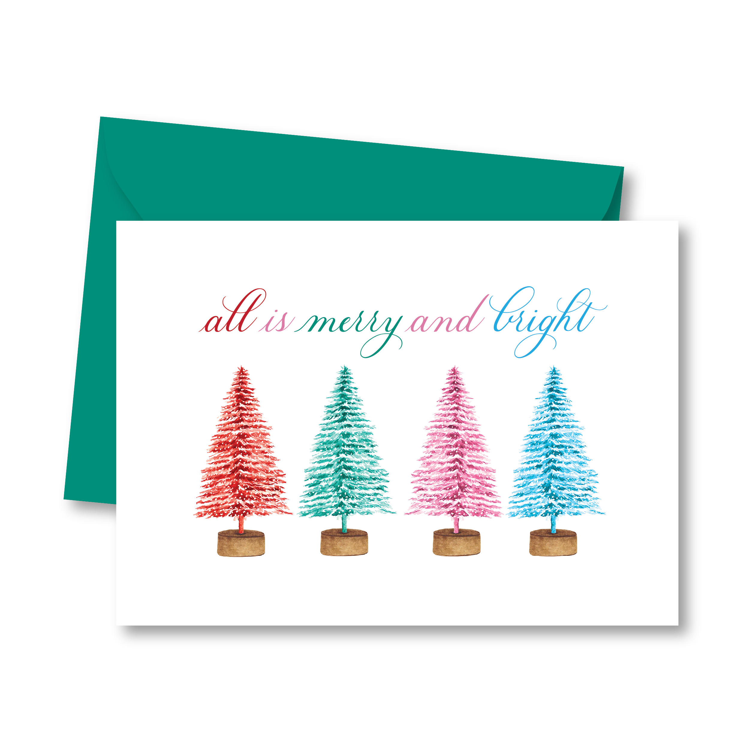 Merry and Bright Folded Card