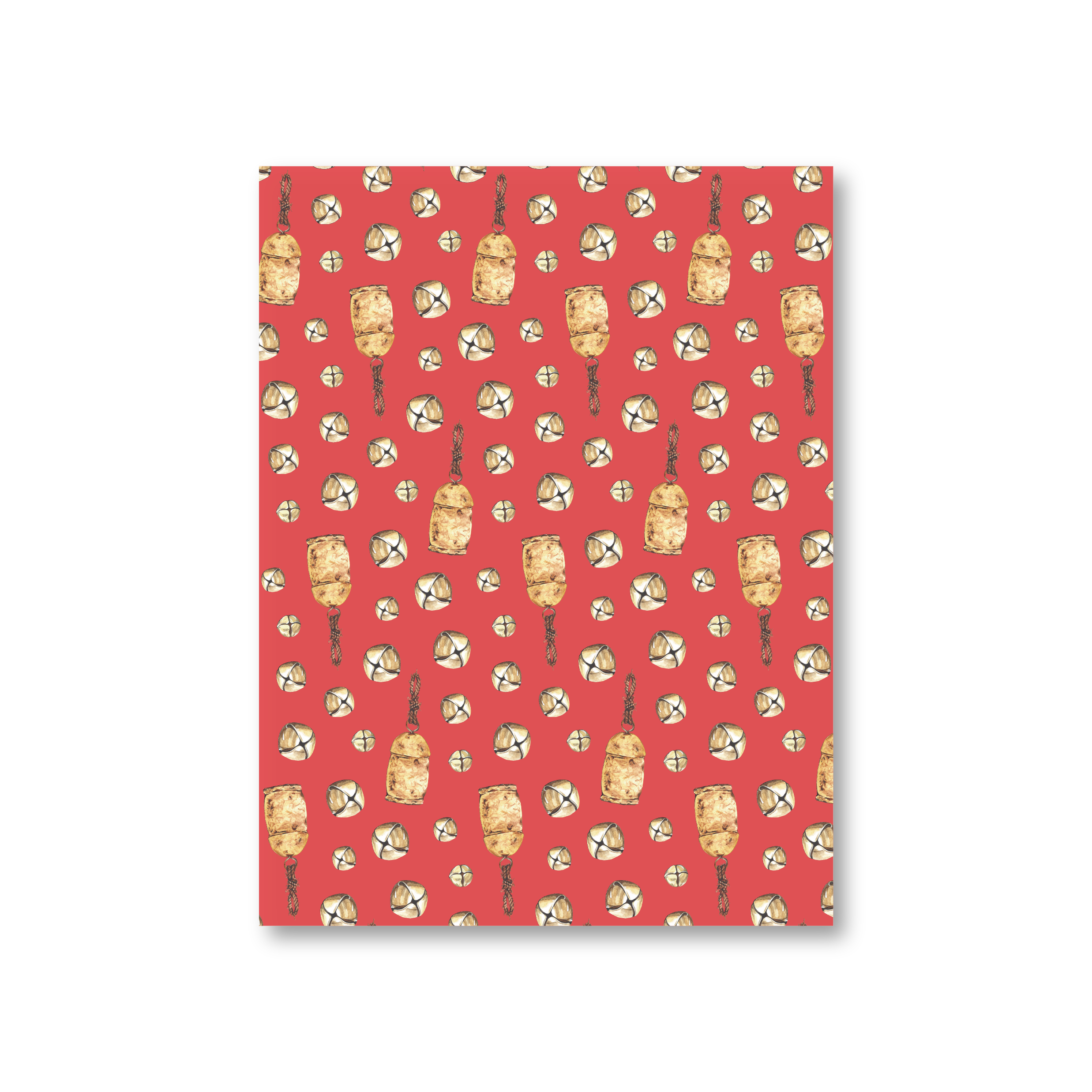 Gold Bells Tea Towel