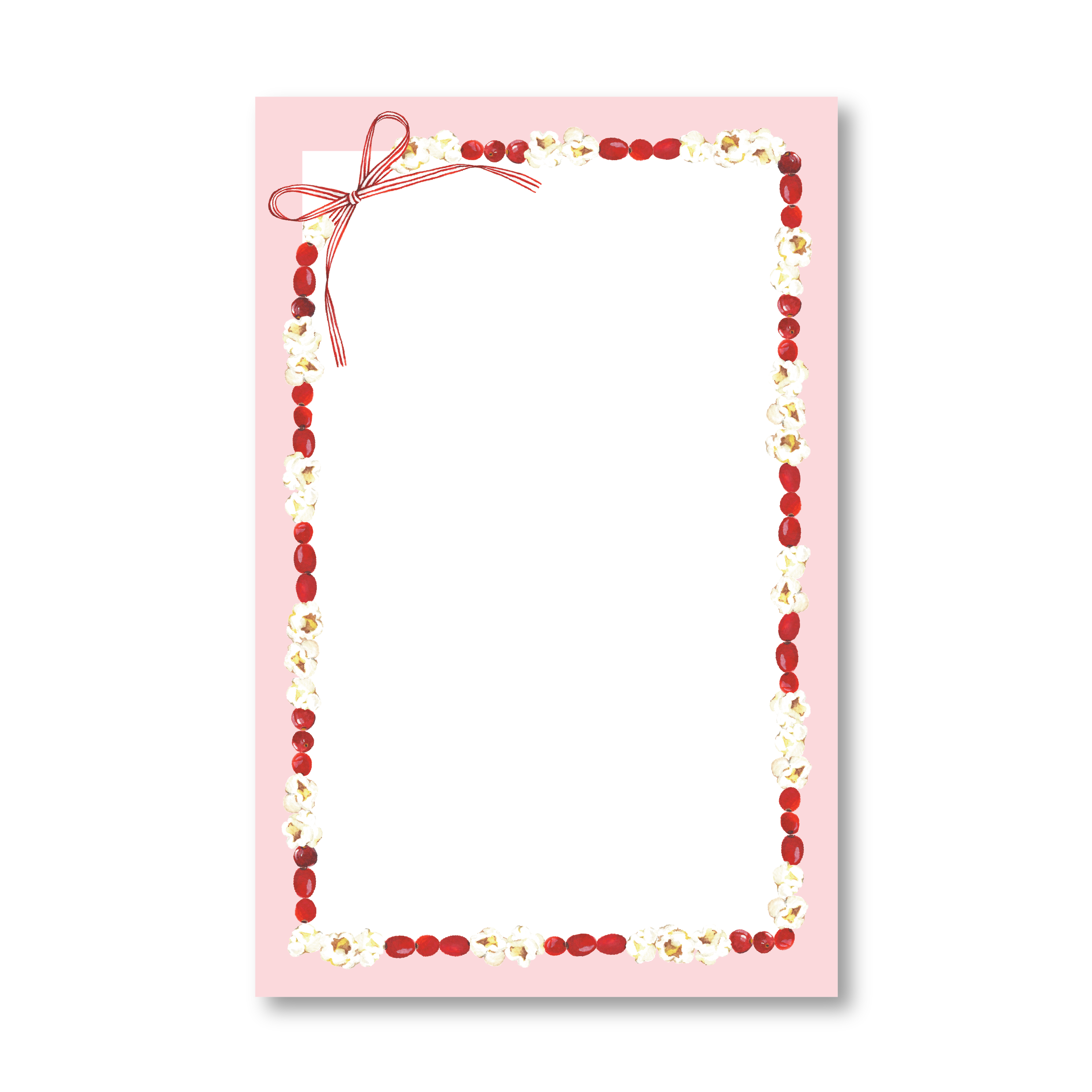 Popcorn Garland Notepad