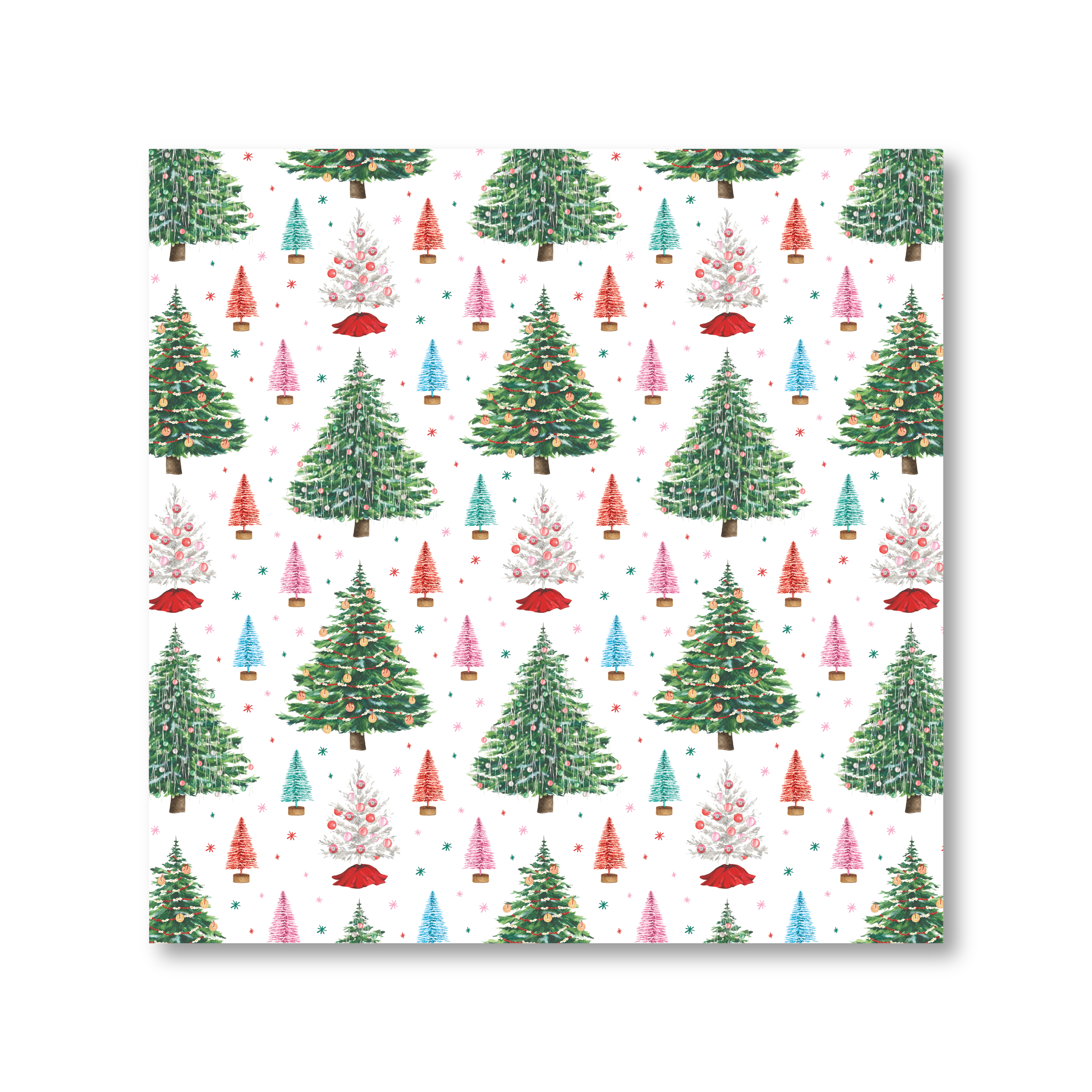 Vintage Trees Wrapping Sheets