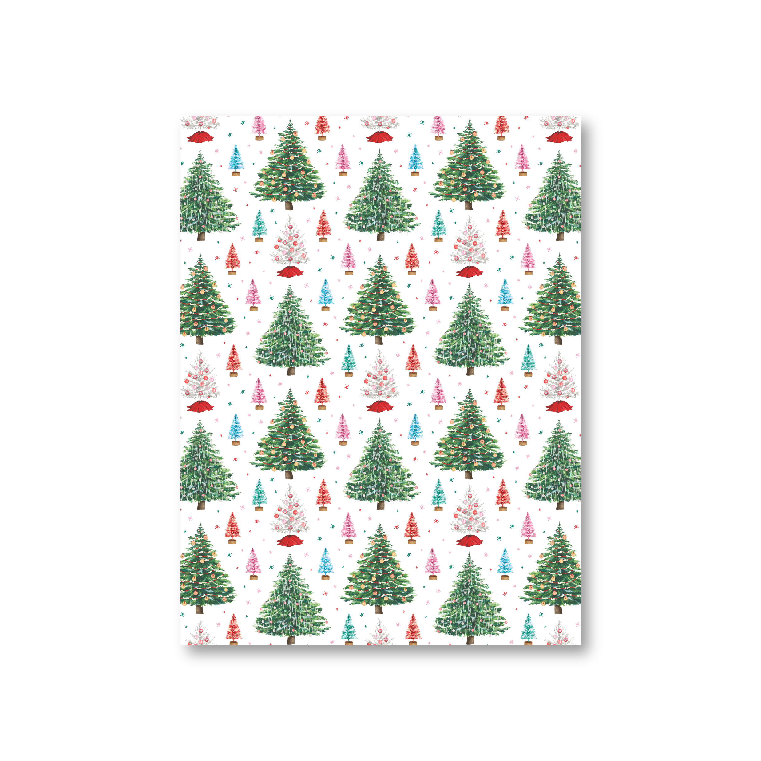 Vintage Trees Tea Towel
