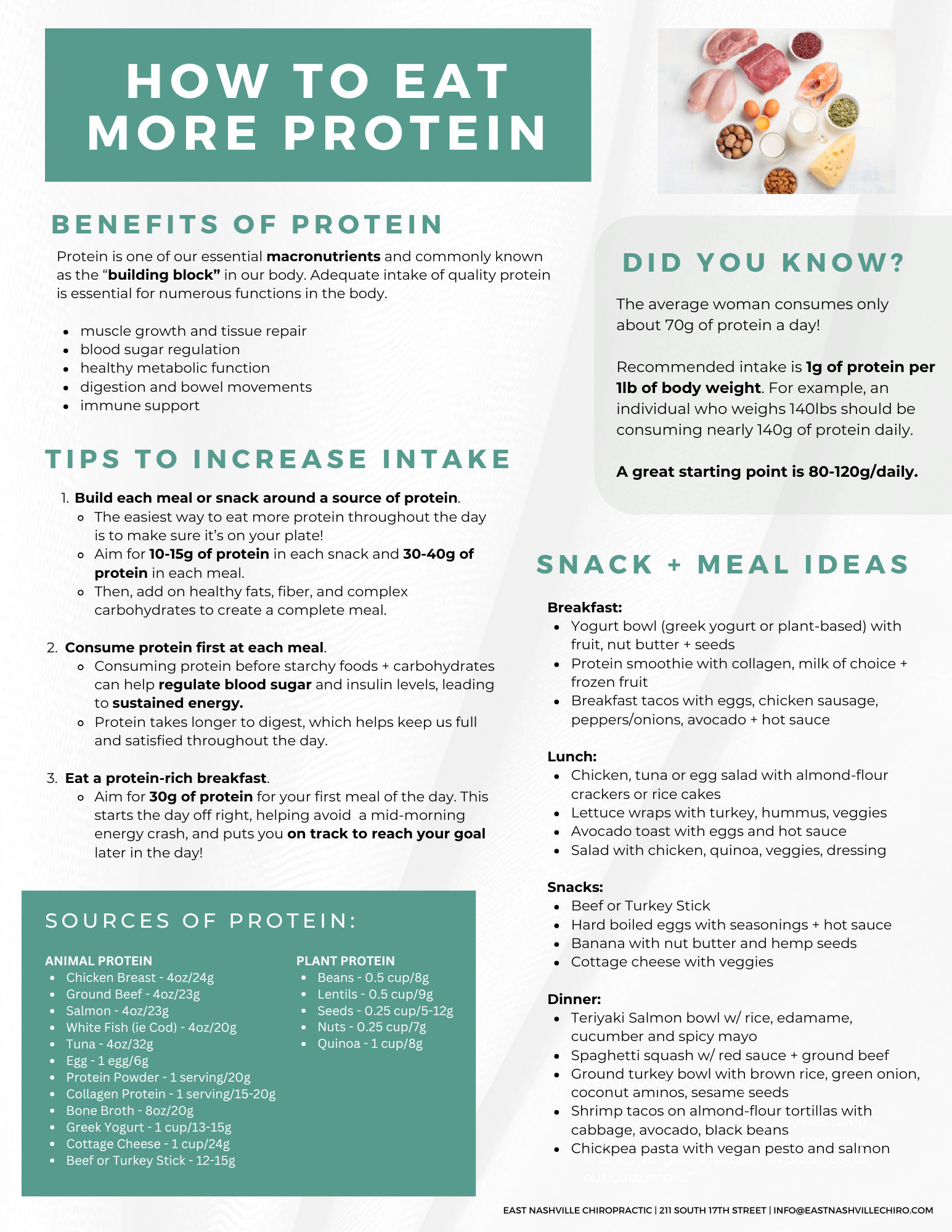 How to Eat More Protein