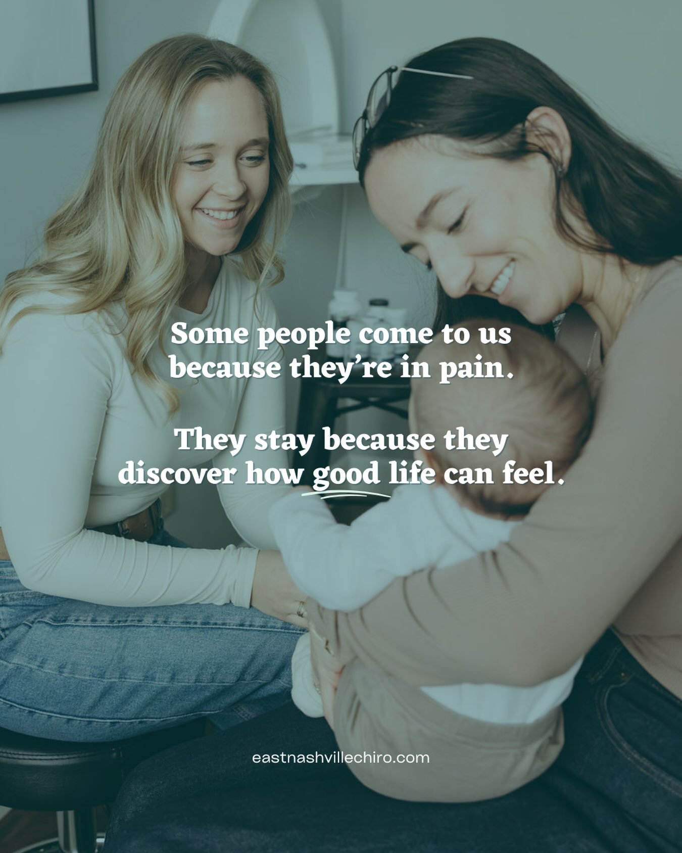 Pain has a way of shrinking your world.

It makes you think twice before going for a walk, playing with your kids, working in the yard, or simply getting through the day.

One of the greatest privileges of what we do is watching people get those piec