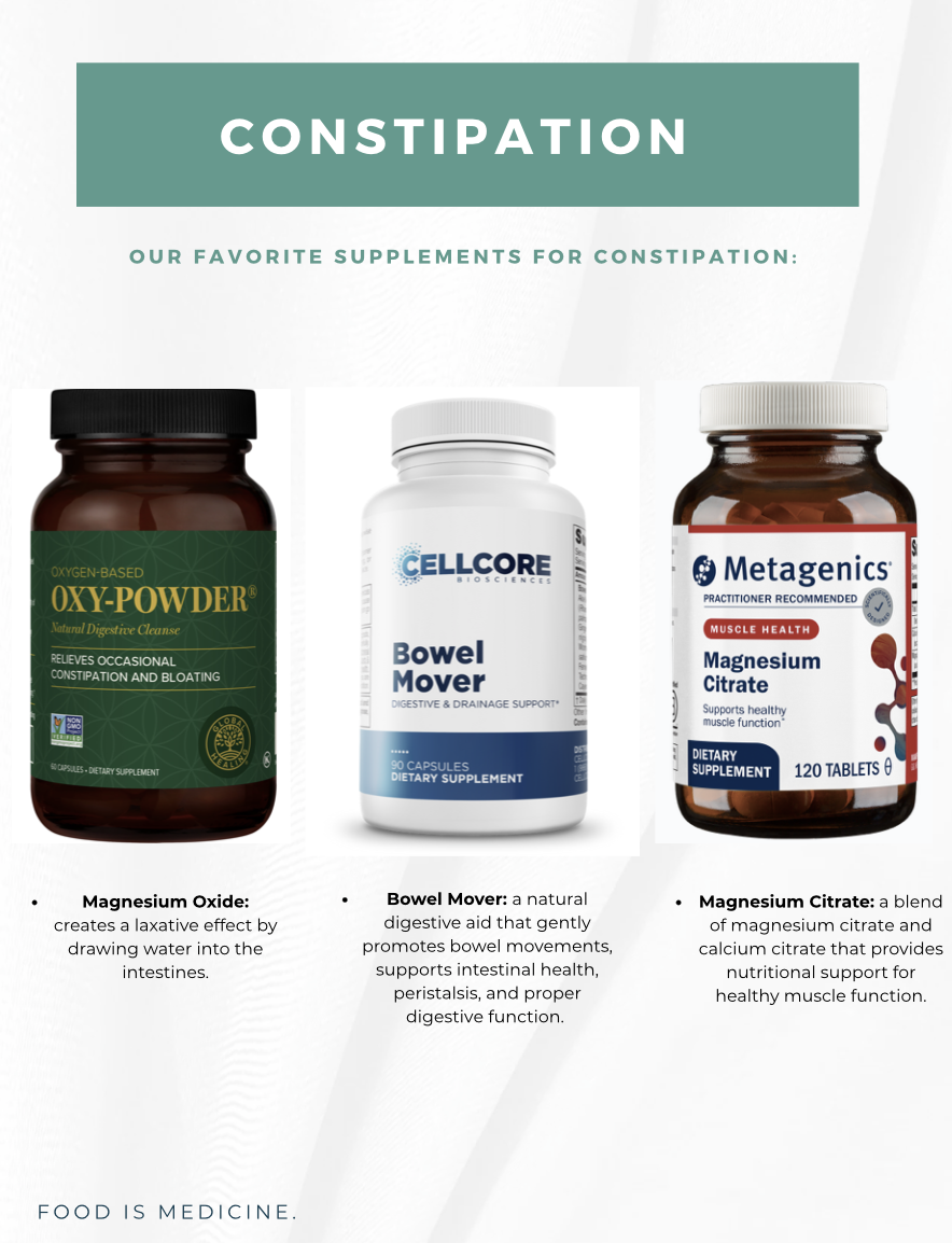 What to Take When You Are Constipated