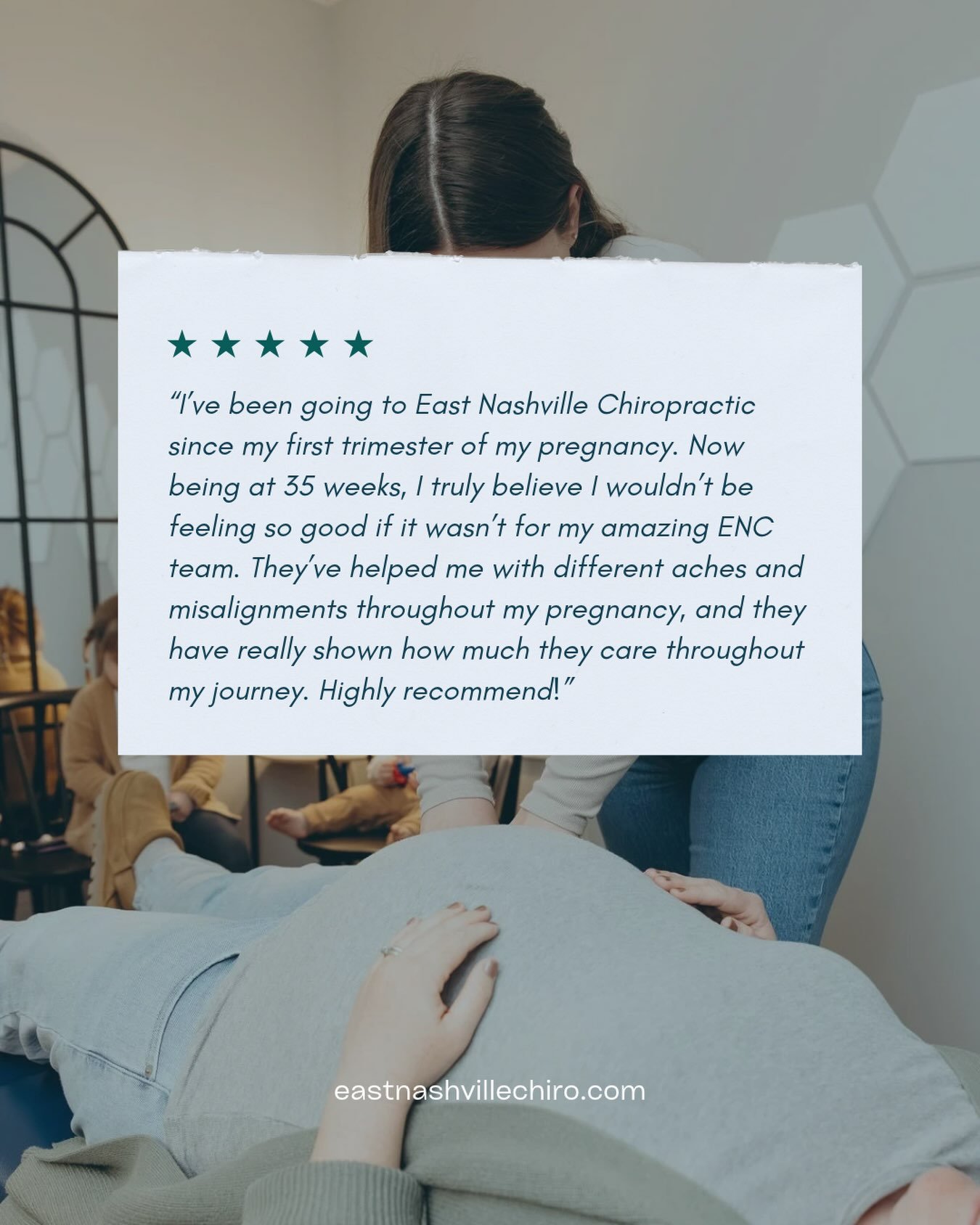 &ldquo;35 weeks and feeling good!&rdquo; We love hearing reviews like this!!🤰🌿

Walking alongside a mom from her first trimester all the way through postpartum, helping her through the aches and shifts that come with a growing belly, is the kind of
