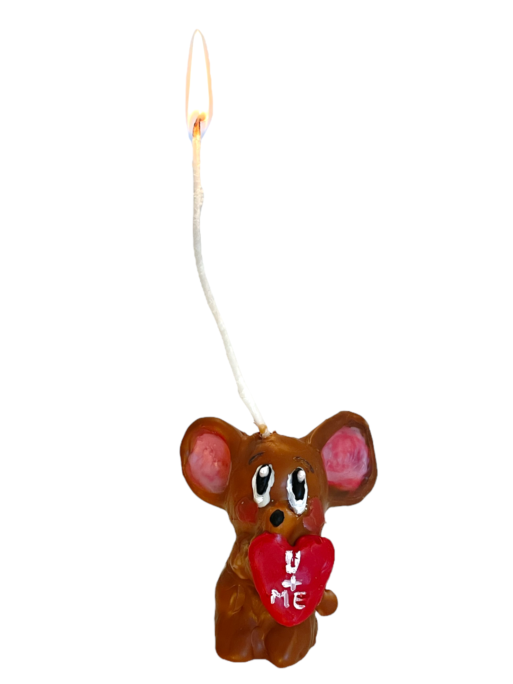 customizable love mouse candle
