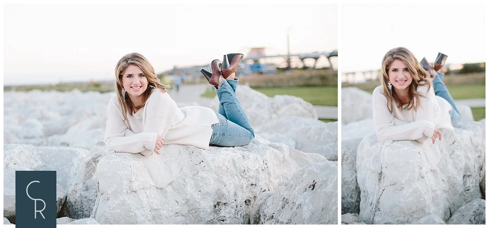 Class of 2015-senior photos-milwaukee graduation photos-Milwaukee lakefront-milwaukee art museum-emily eckhardt-chrissy rose photography-homestead high school-Third Ward Milwaukee