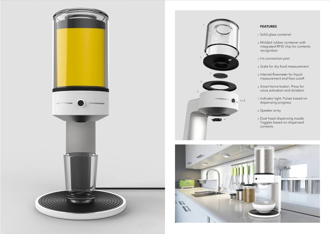 Open Kitchen Studio: Dole Dispensing System Designer: Will Curtin