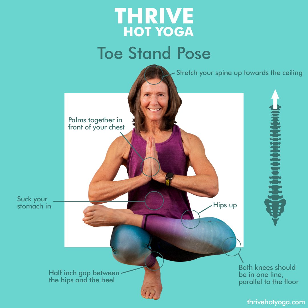 Toe Stand Pose — Thrive Hot Yoga