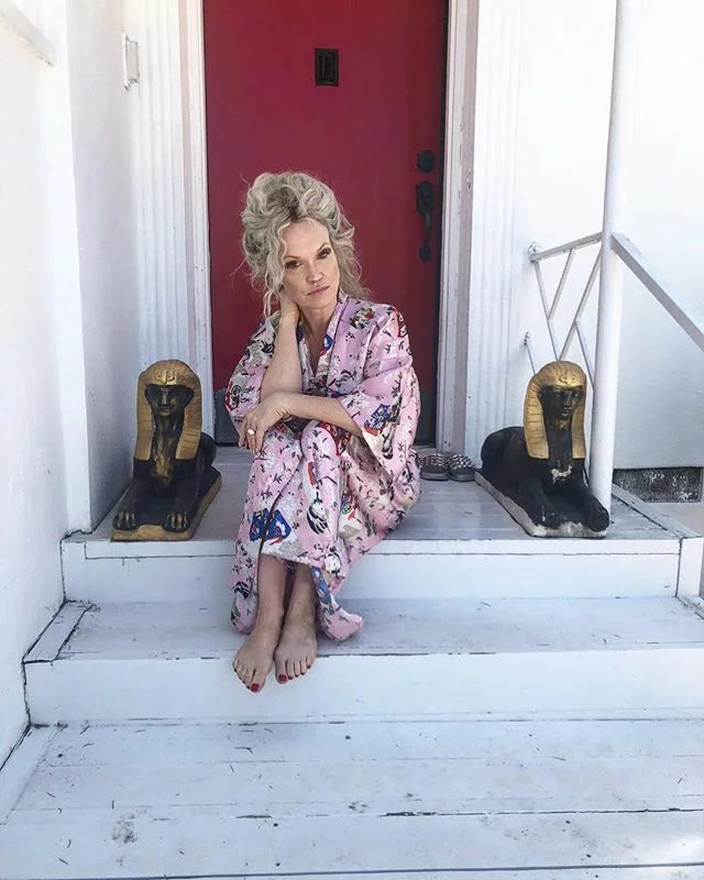 Just our average Danish Californian Marie Antoinette alien. Let them eat avocado and pickled herring, Jonesy.