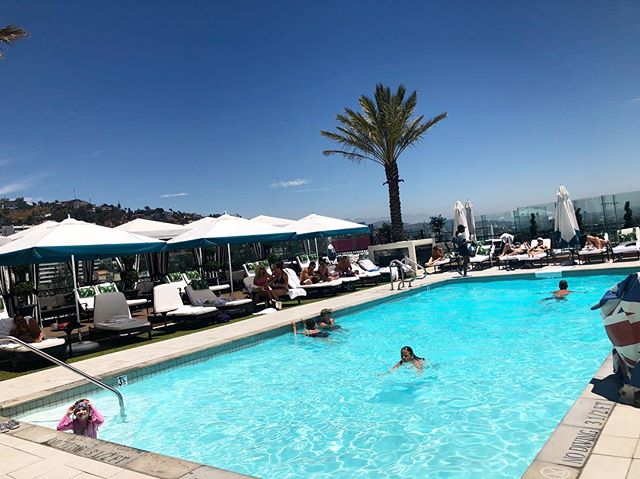 That moment where you have just complained about LA summer and then...
