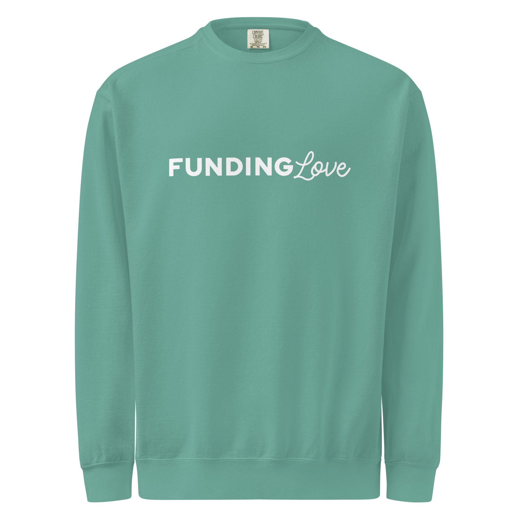unisex-garment-dyed-sweatshirt-seafoam-front-688c009e363fb.jpg