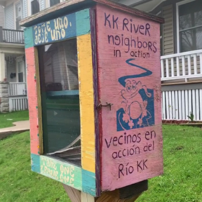 Can you find all the Little Free Libraries in the neighborhood?