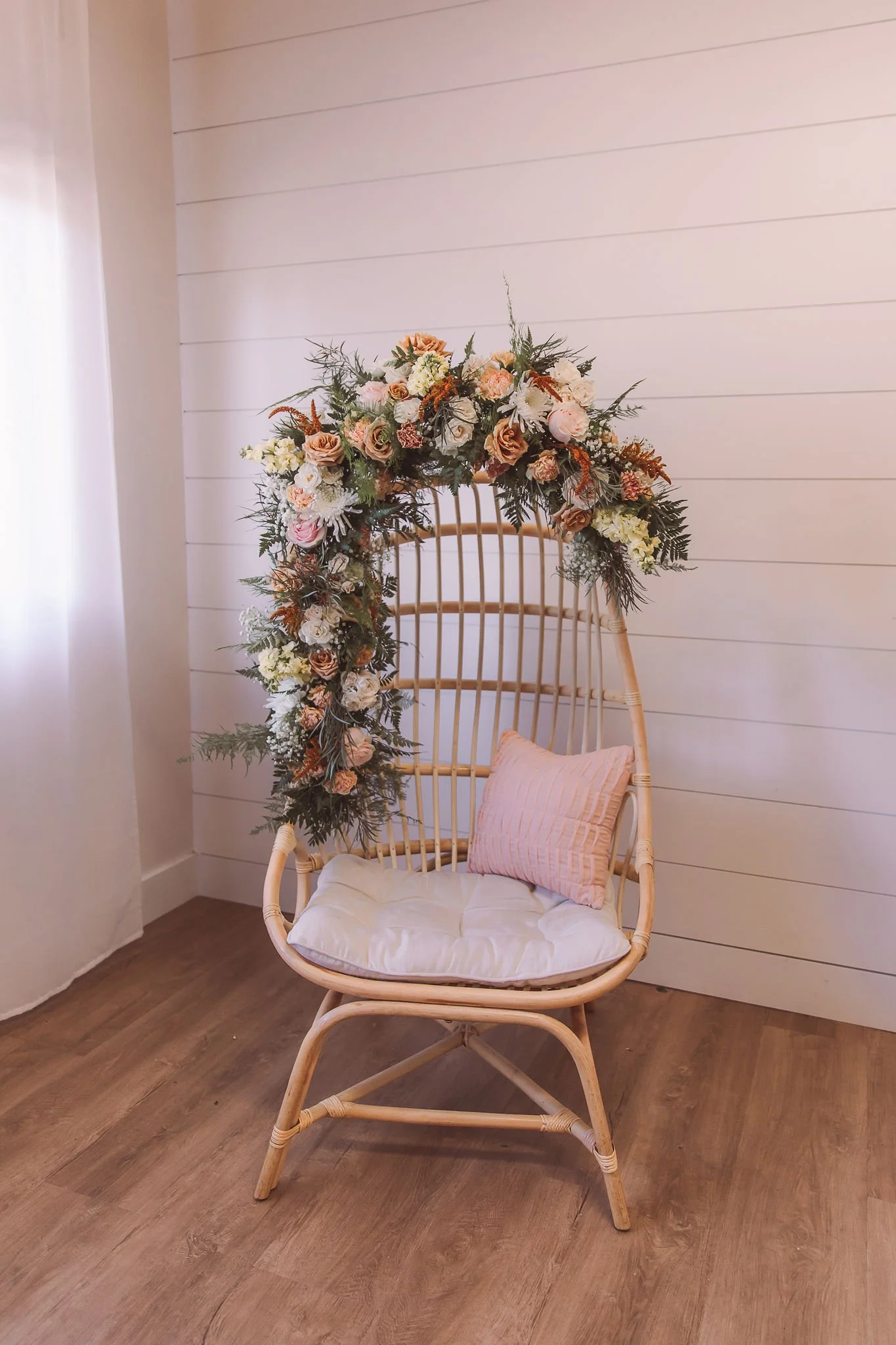 baby shower flower chair