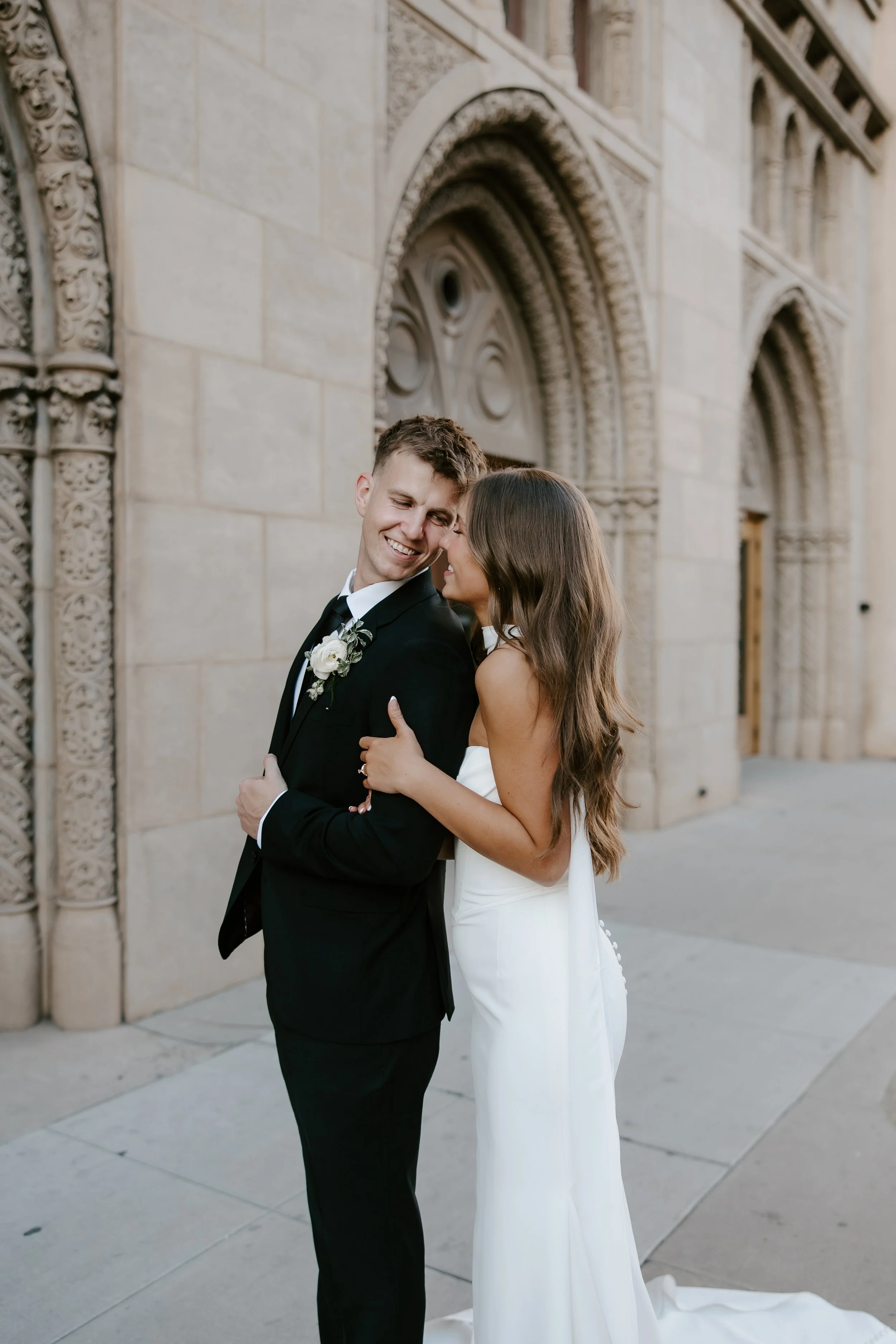 Bride and Groom portrait