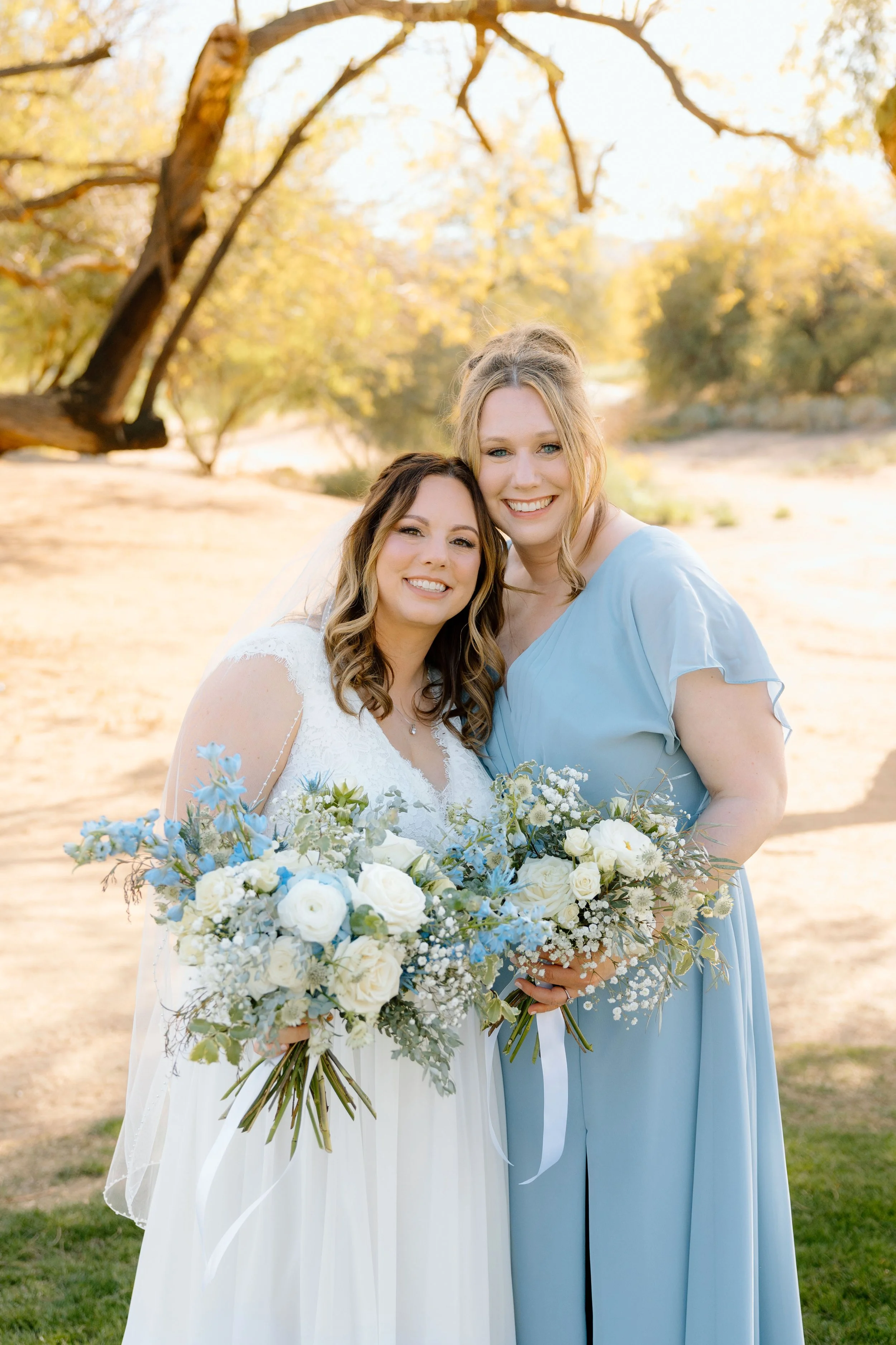 Bridesmaid photo time