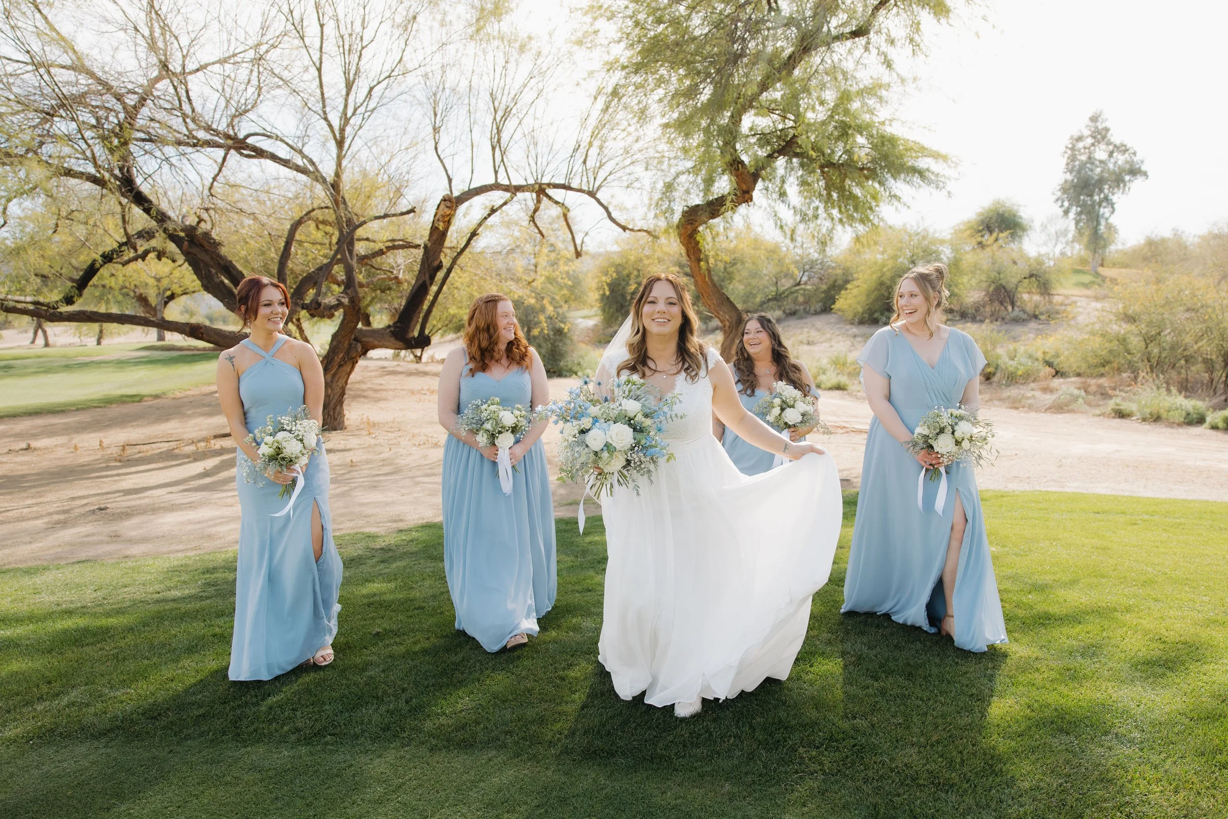 Happy Bridesmaids