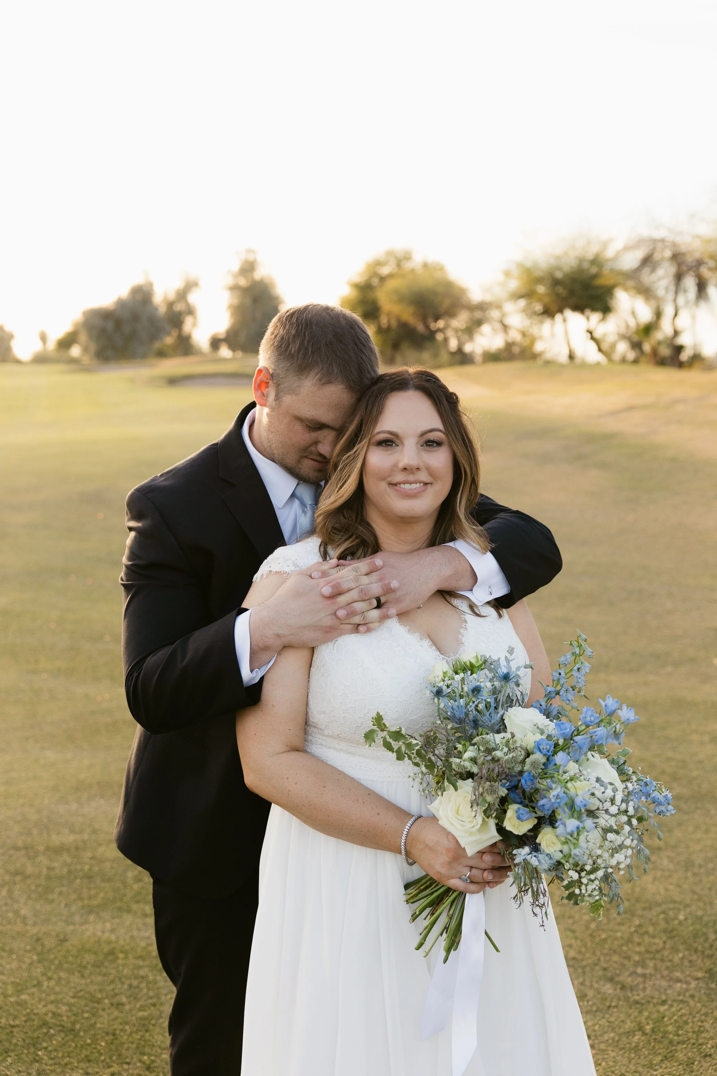 Hold the bride close