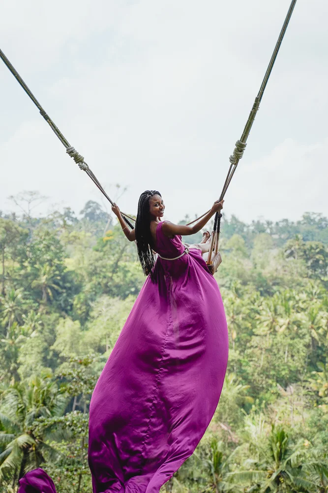 Bali dramatic dress rental