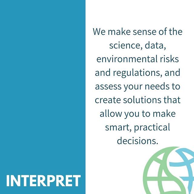 At Solstice, we're here to make our client's lives easier. We work with your team to create solutions that allow you to make smart, practical decisions through a variety of environmental consulting services. Learn more about what we do via the link i