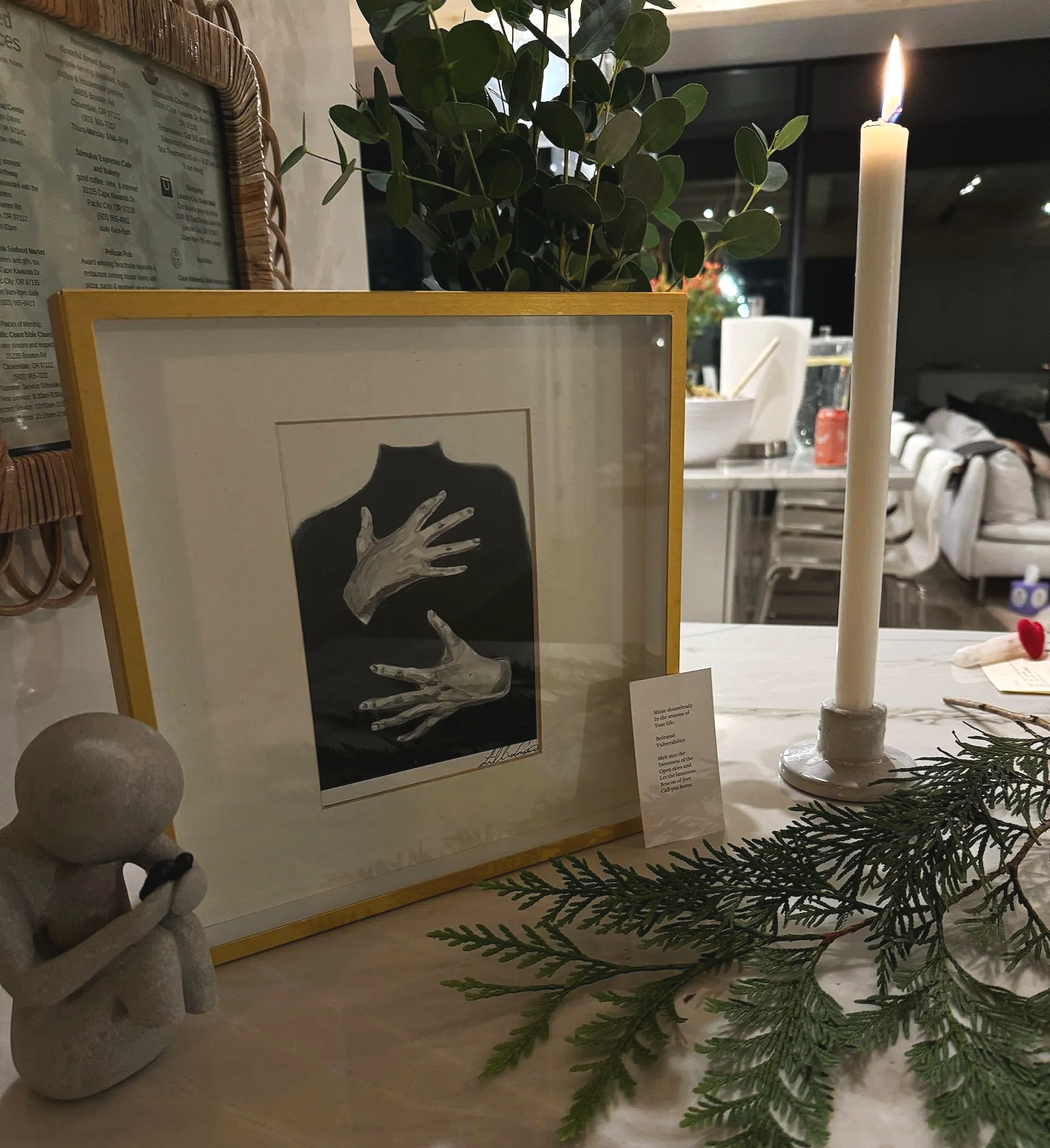 alyssa rose grief retreat altar