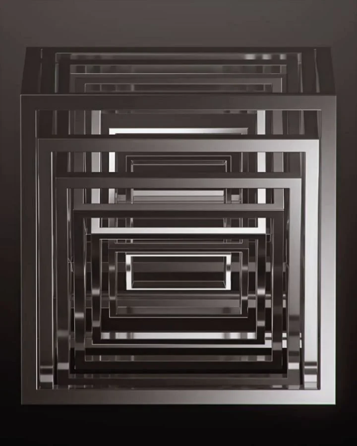 Introit. Swipe for wireframe. #daily #3d #animation #vray #3dsmax