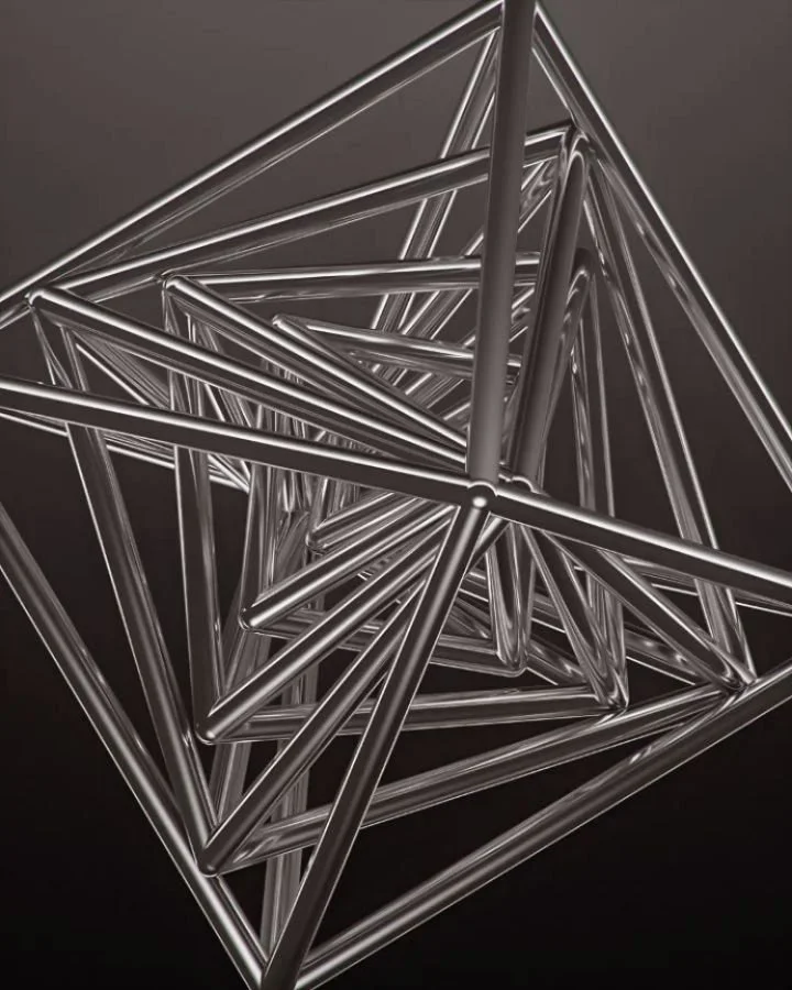 Crosslet. Swipe for wireframe. #daily #3d #animation #vray #3dsmax
