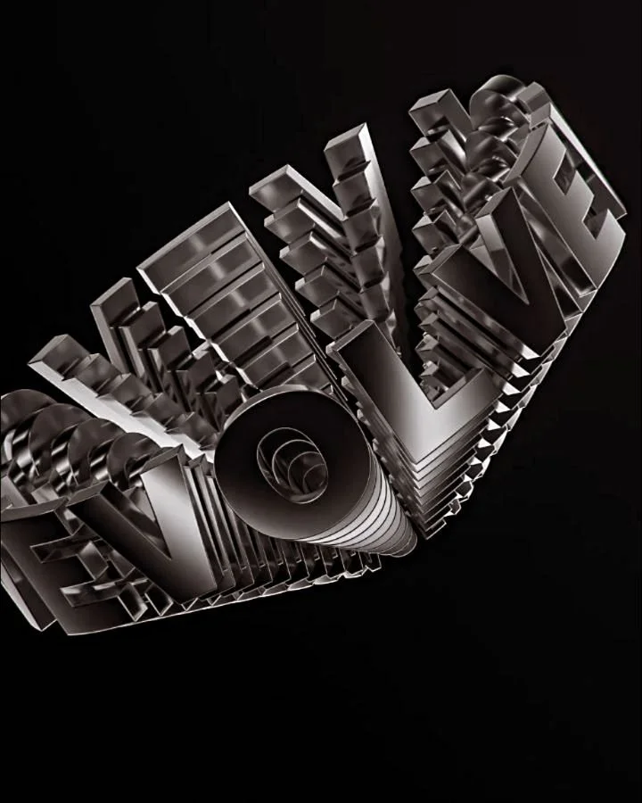 Evolve. Swipe for wireframe. #daily #3d #animation #vray #3dsmax