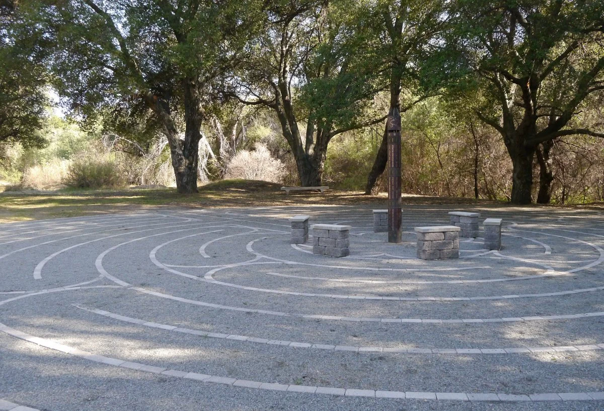 peace pole & labyrinth (1).JPG