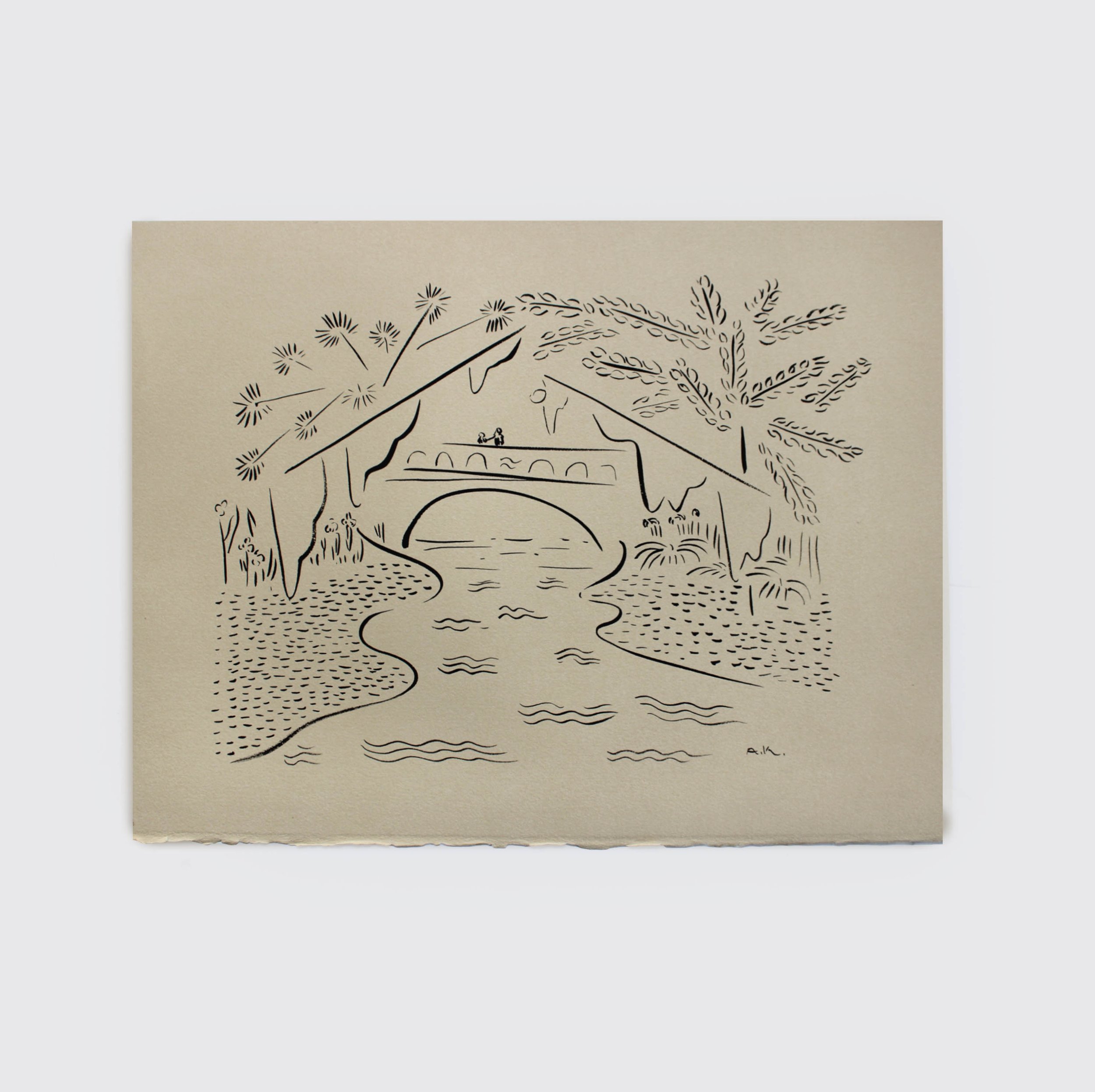City Park bridge drawing