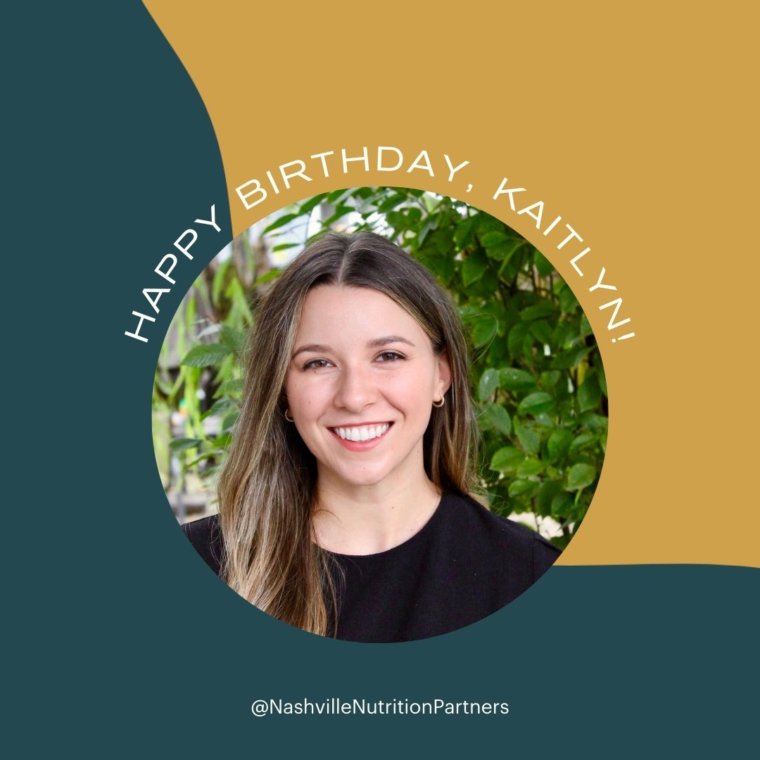 Help us wish a very happy birthday to Kaitlyn!! 🧁🎊 

#HAES #NonDietDietitian #HolisticWellness #DietCultureDropOut #Nutrition