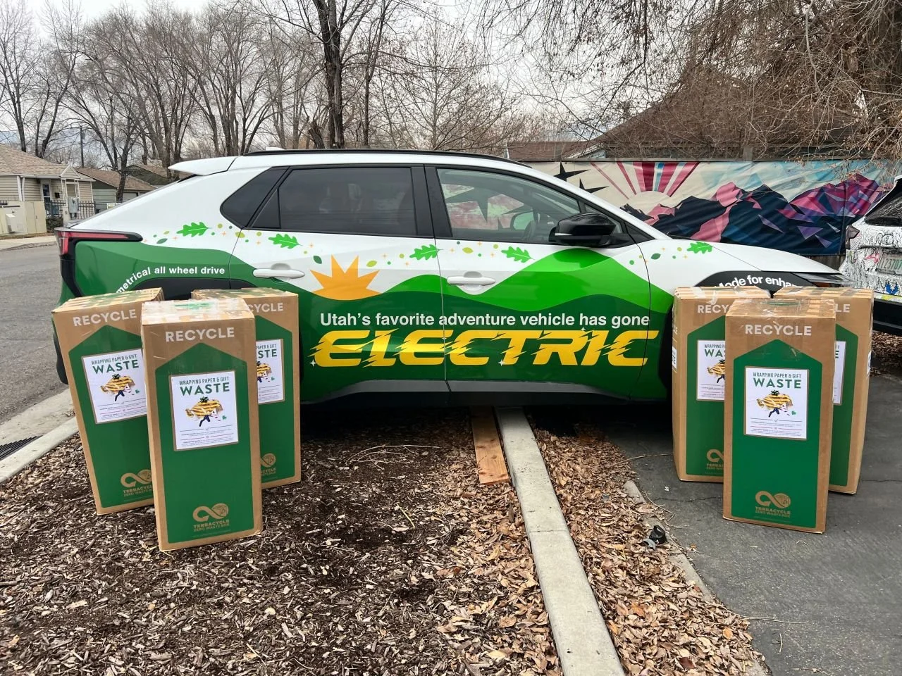 Subaru Solterra Vehicle Wrap