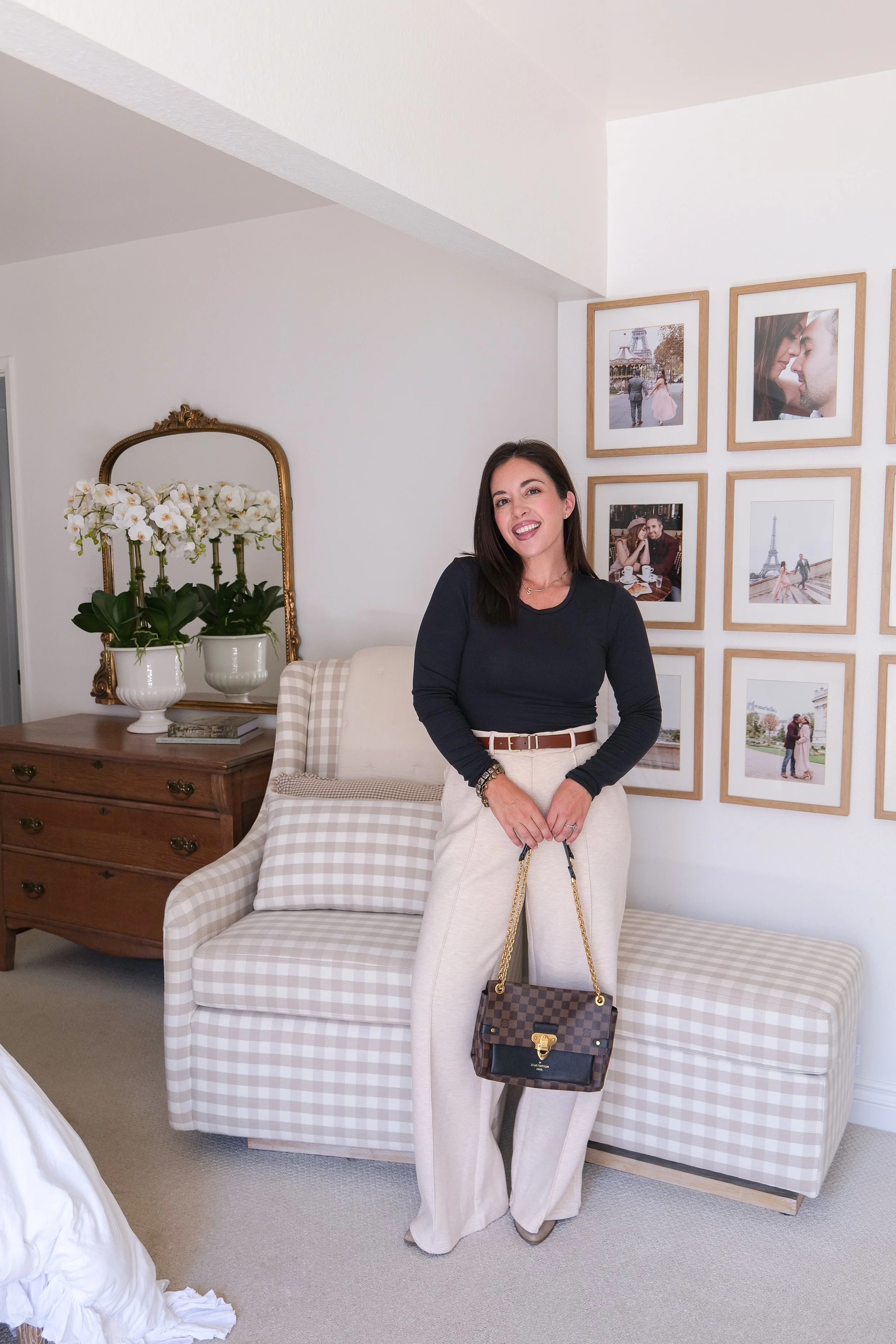 Easy everyday fall outfit from a small capsule wardrobe