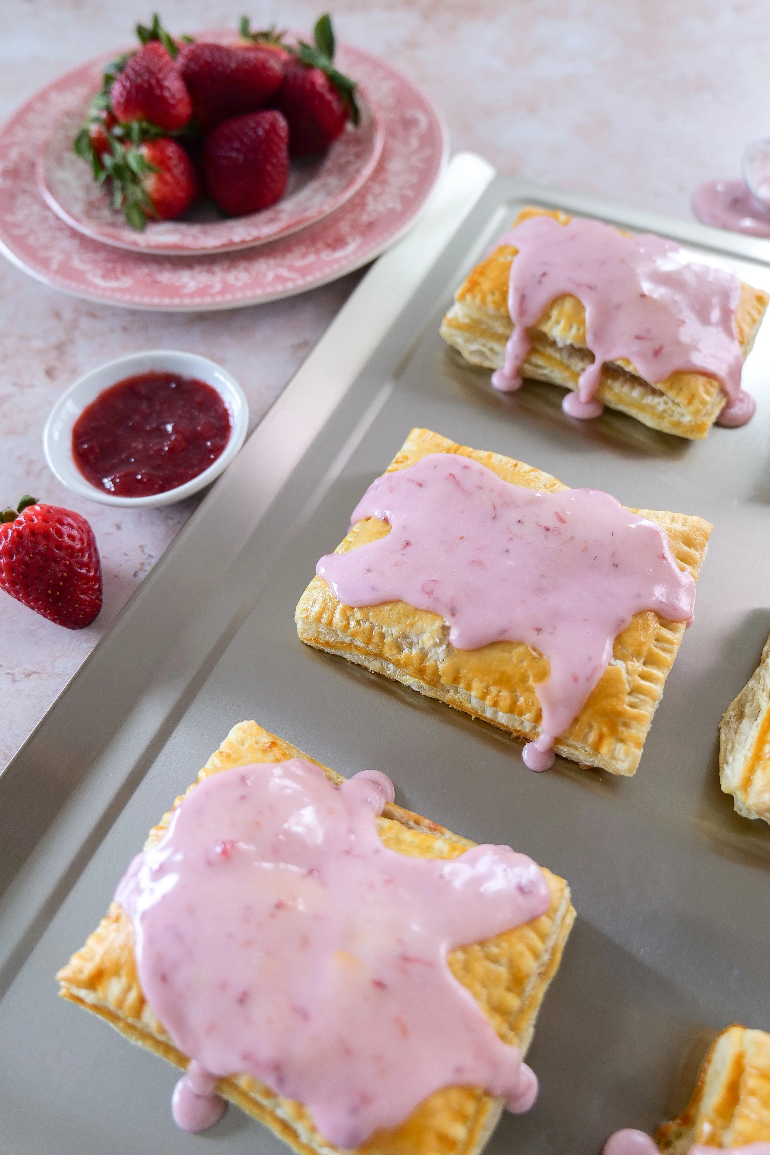 a puff pastry dessert