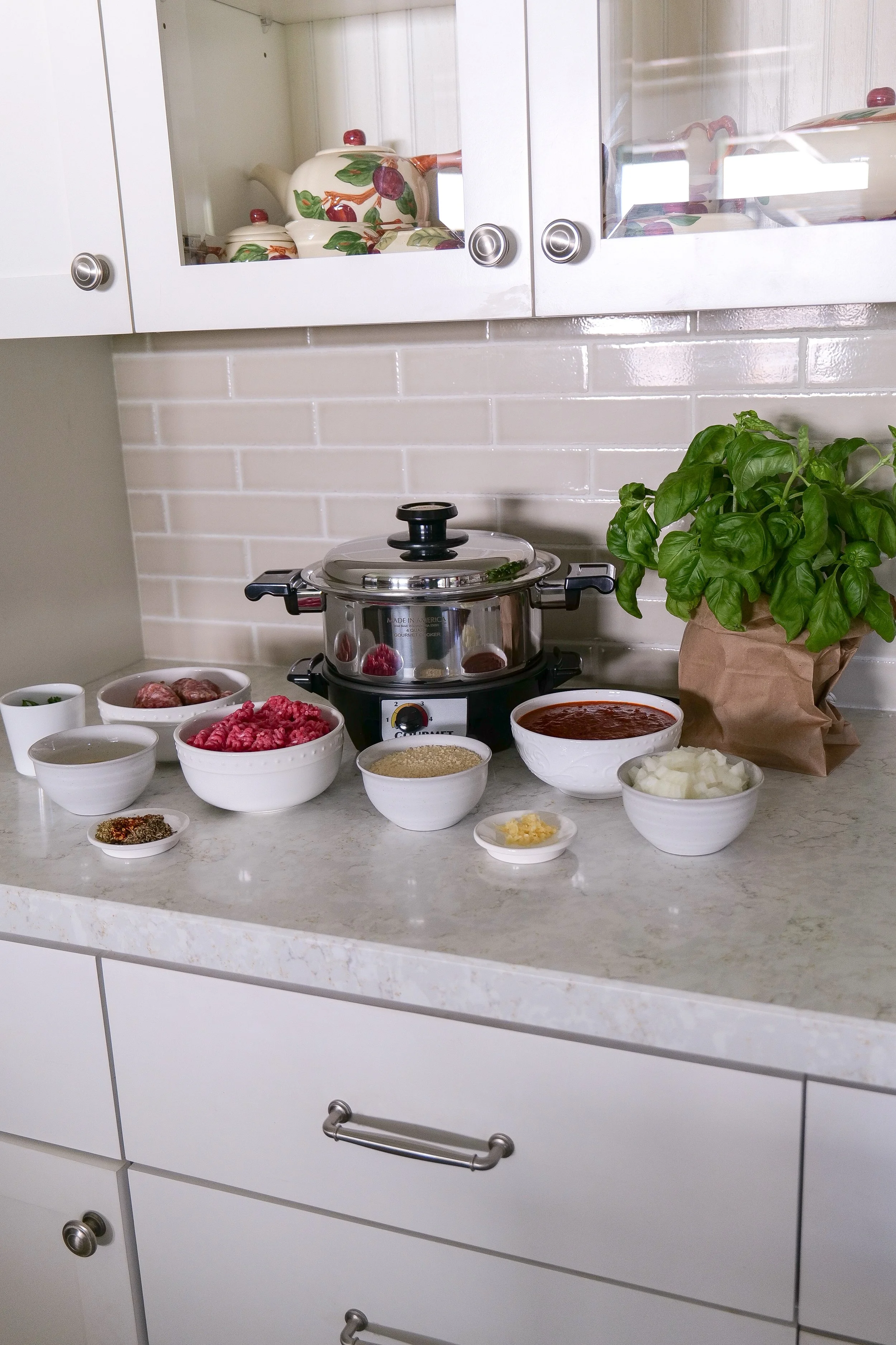 Crockpot Italian meatballs served as a cozy family dinner with marinara sauce