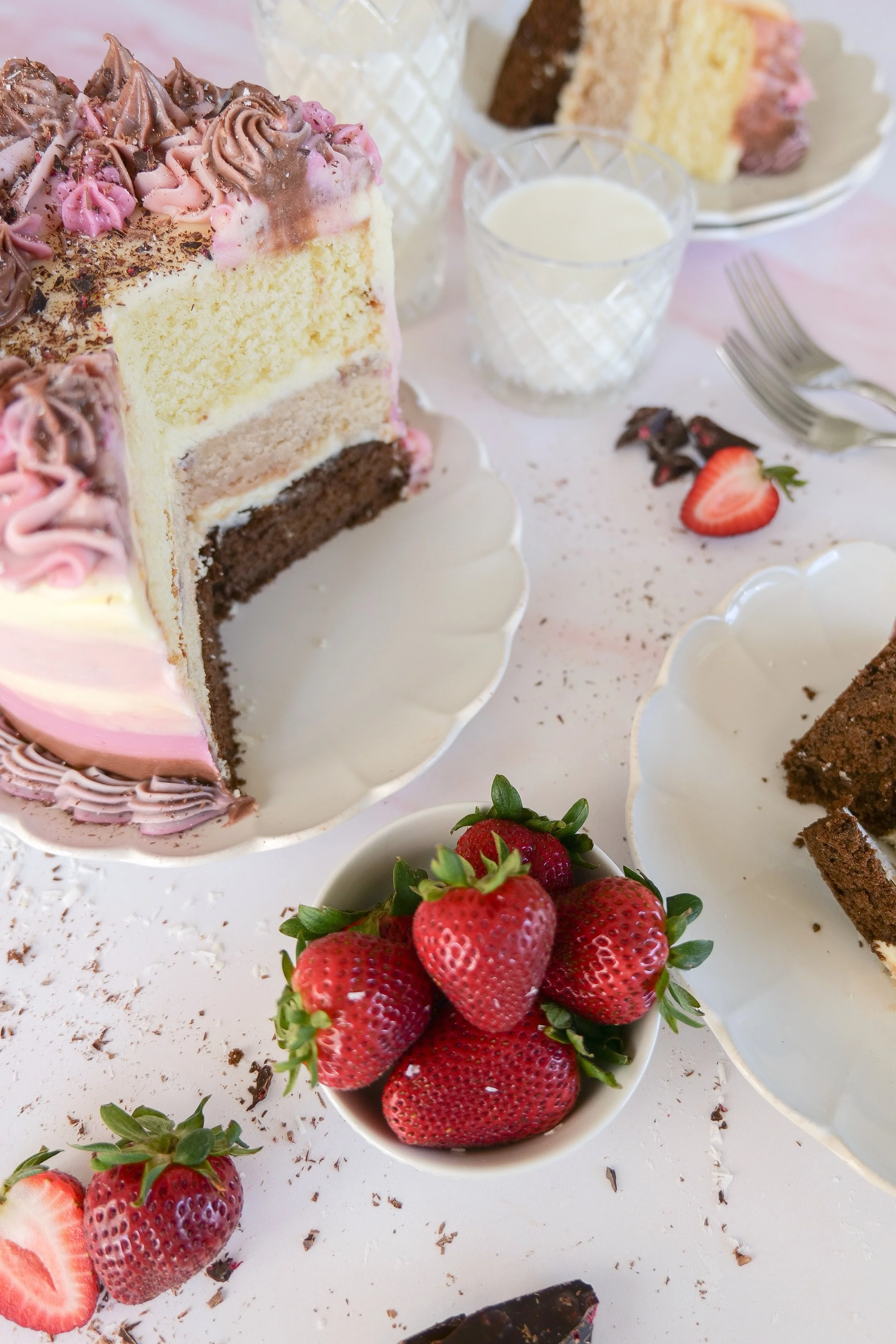 a bowl of strawberries