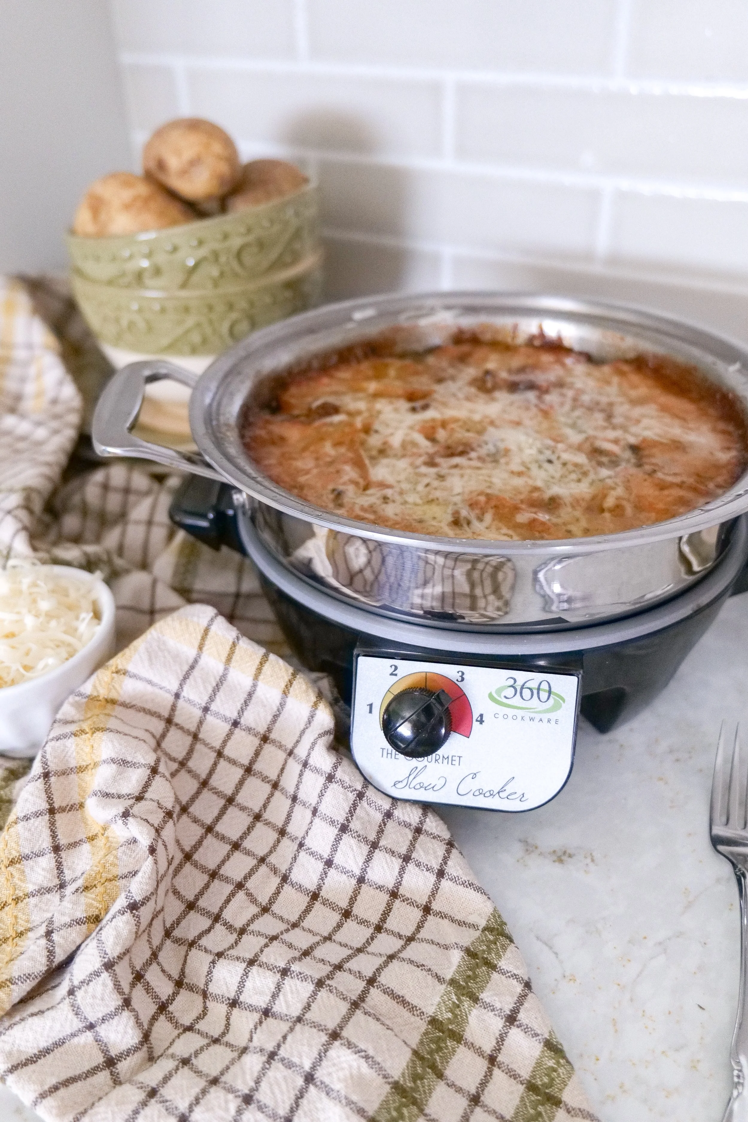 Easy potato side dish perfect for Christmas, Easter, and Thanksgiving meals.