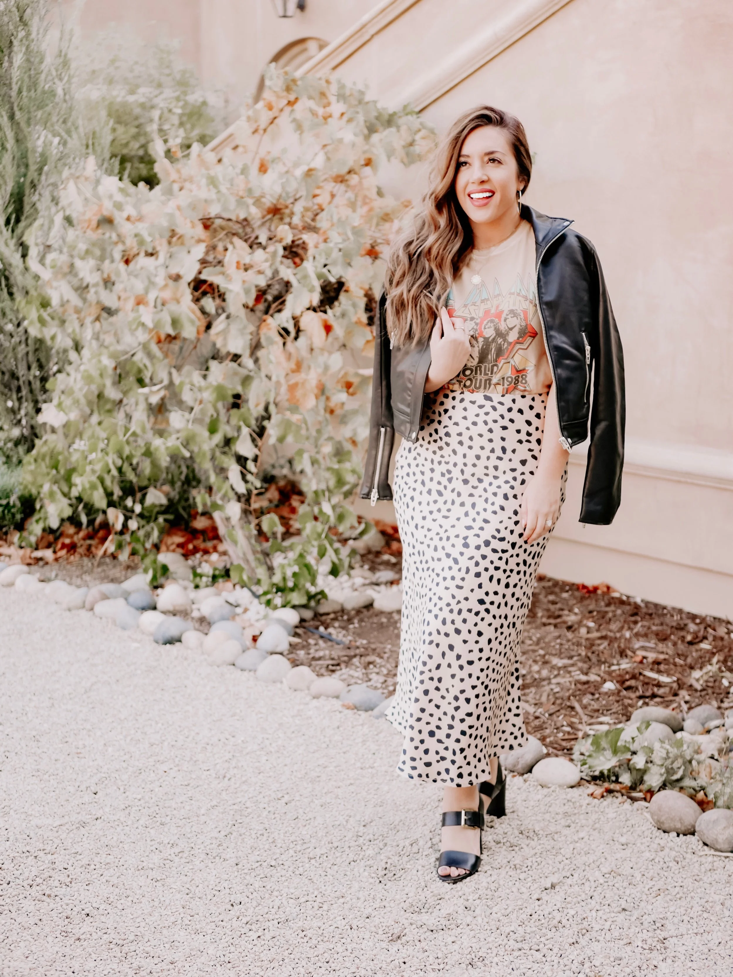 dalmatian print outfit