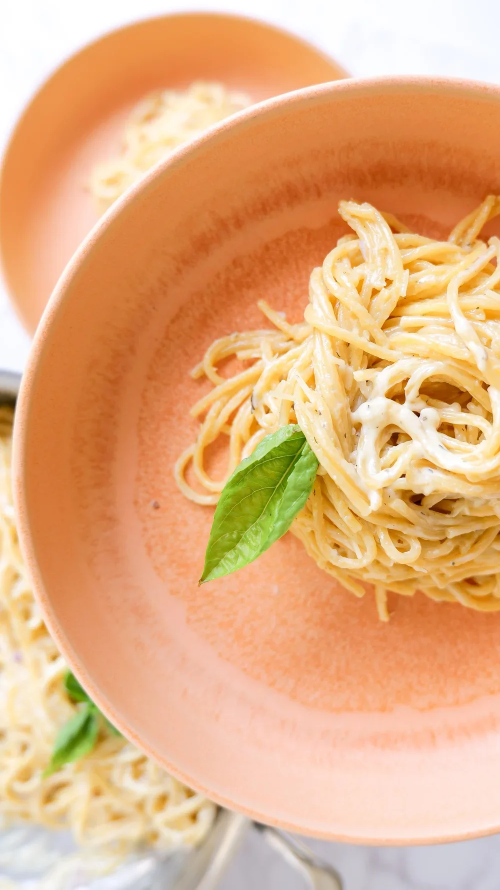 Creamy White Pasta Sauce with Parmesan