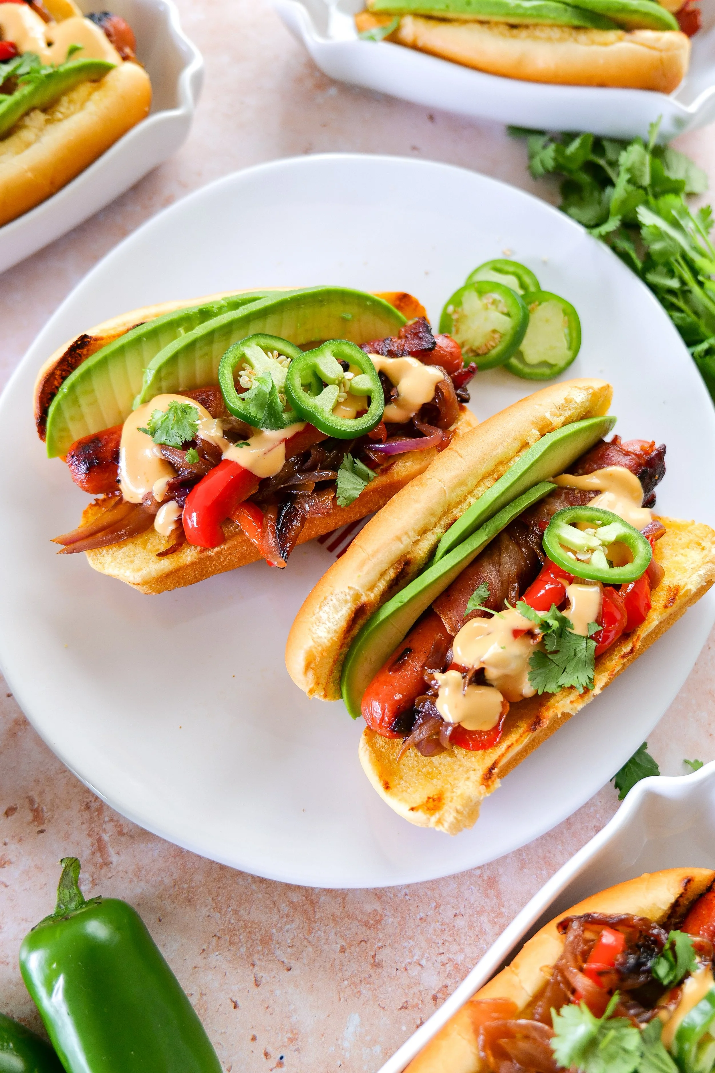 Bacon-wrapped hot dogs for a holiday weekend meal
